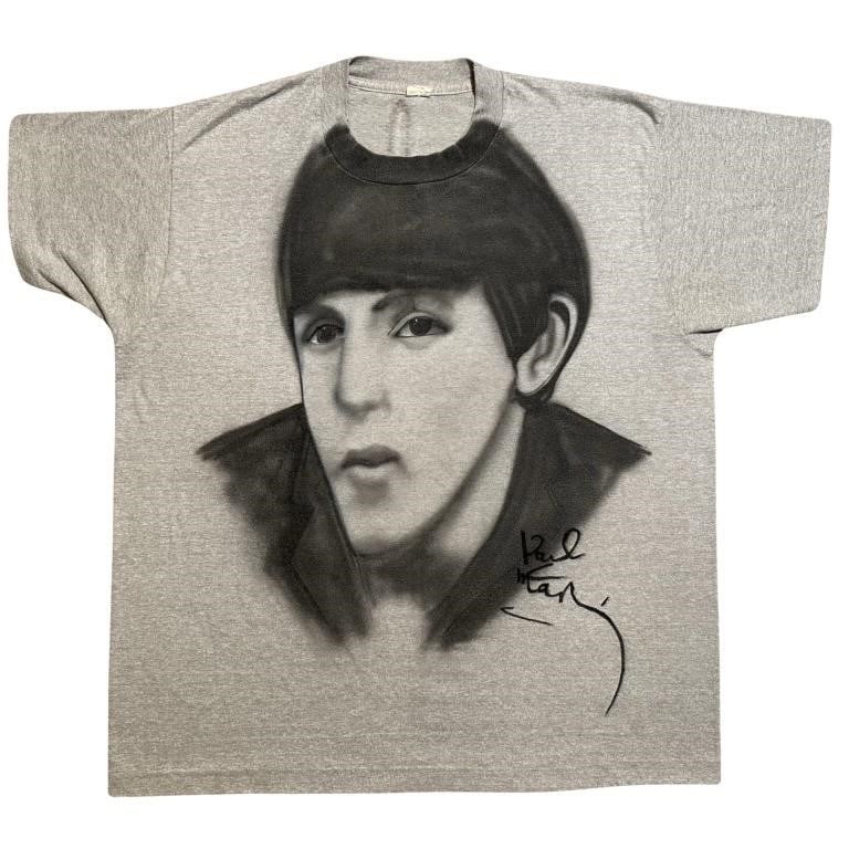 Paul McCartney Autographed/ Signed  T-Shirt (1 of 4)