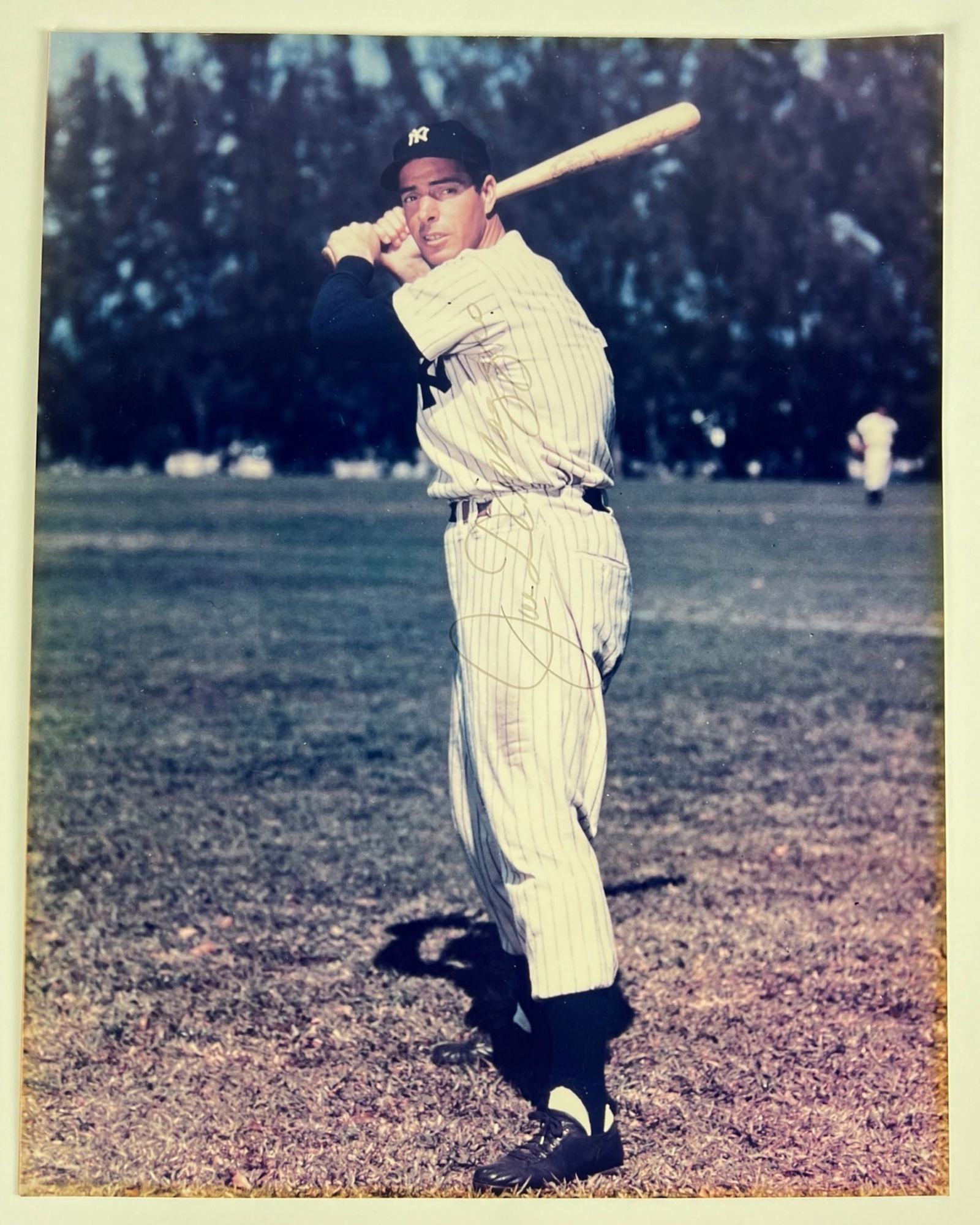 Joe DiMaggio Autographed 11" x 14" Photograph (1 of 3)