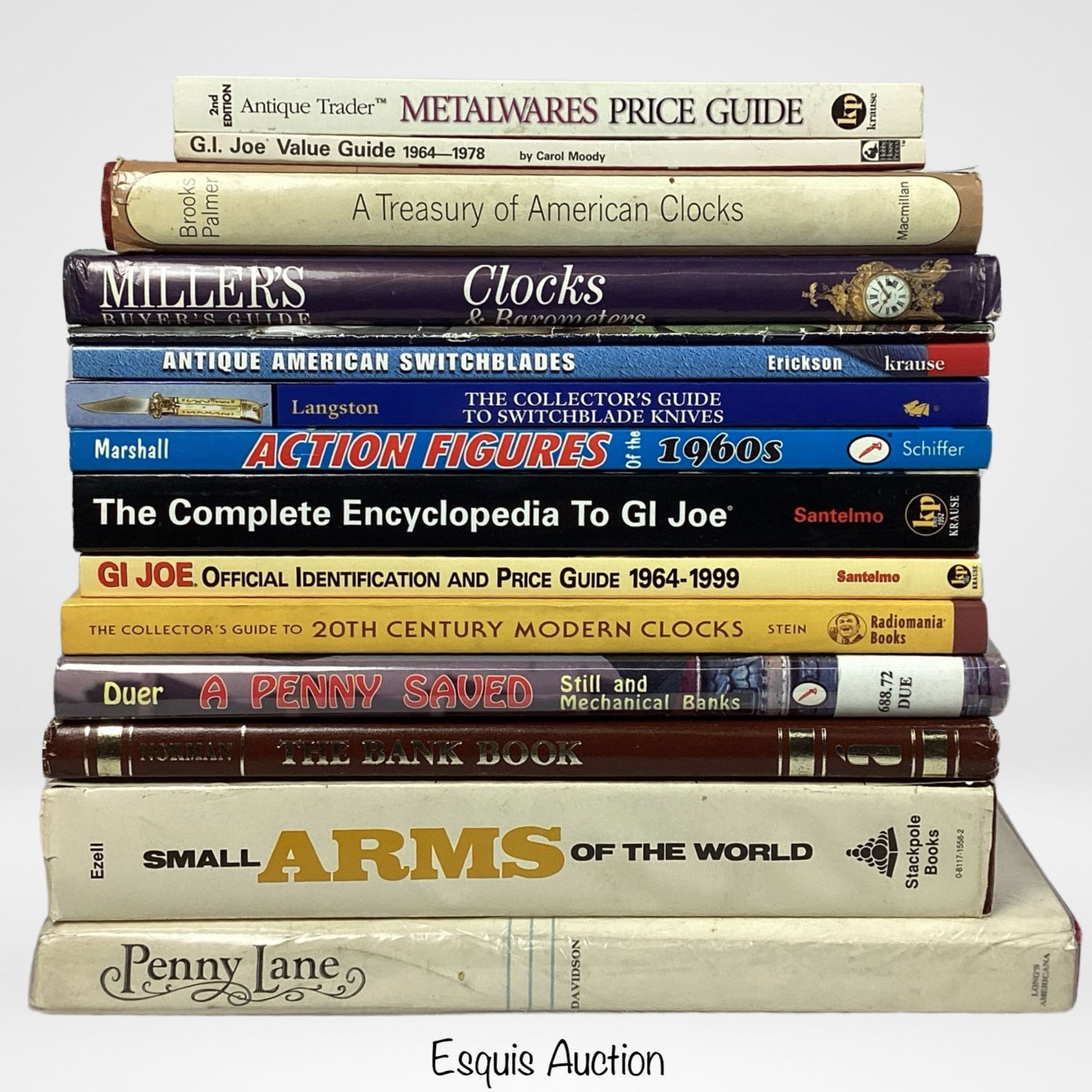 Collector Guides & Books- Firearms, GI Joe, Clocks (1 of 3)