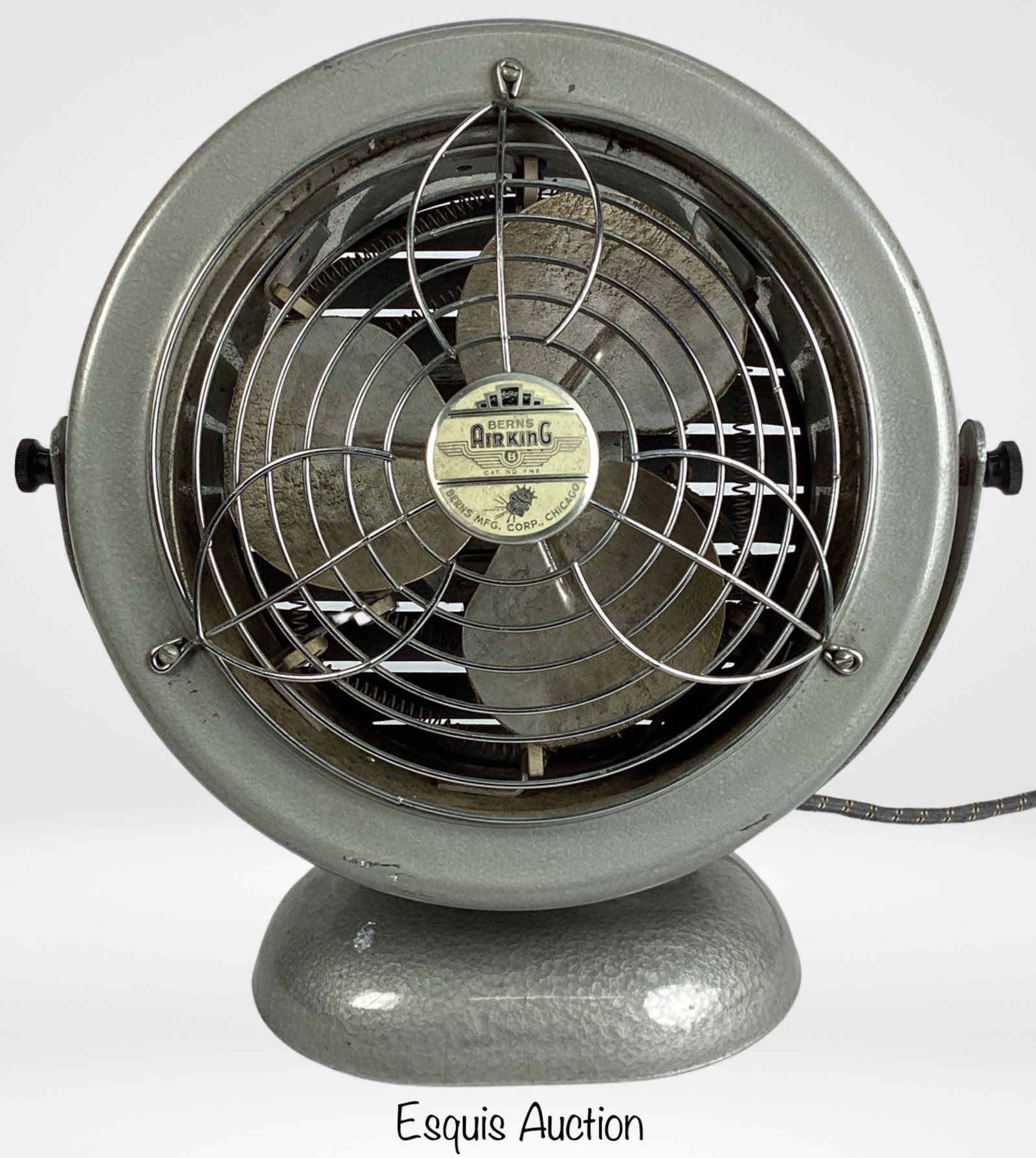 Vintage 1960's Berns Air King Table Fan (1 of 2)