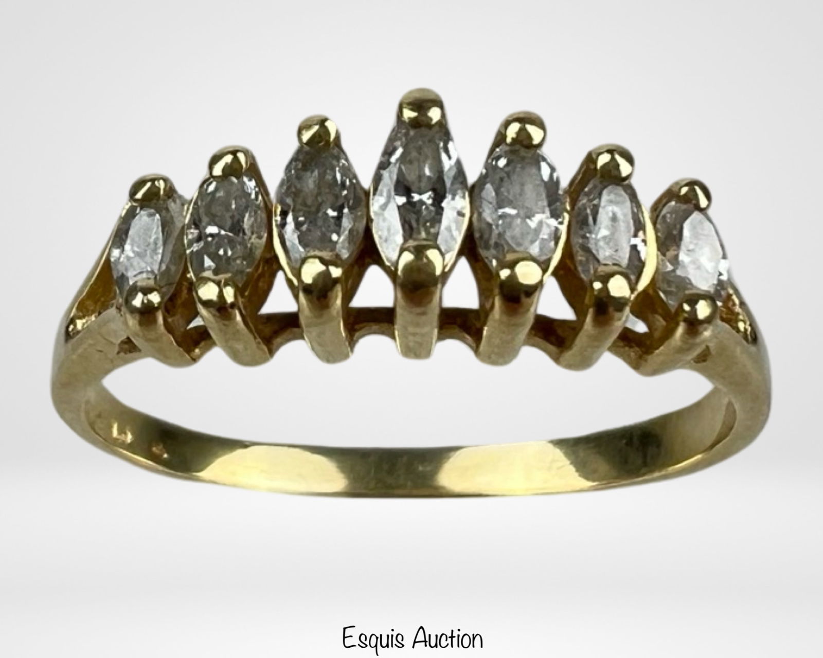 Magic glo 14k plat ring cheap