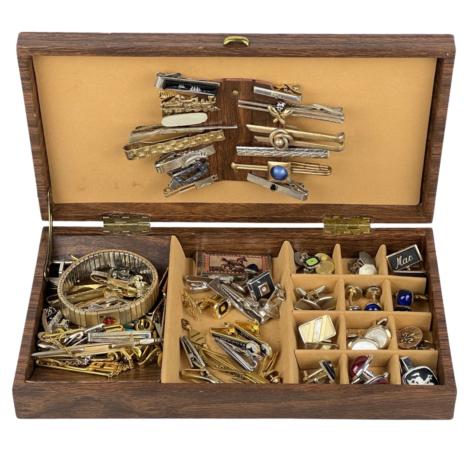 Gentlemen's Jewelry- Cufflinks, Tie Clips (1 of 5)