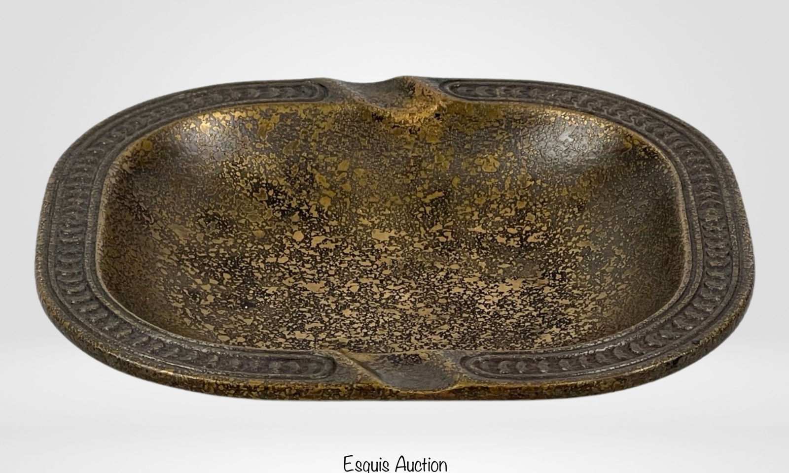 Tiffany & Co Studios NY Art Nouveau Bronze Ashtray (1 of 3)