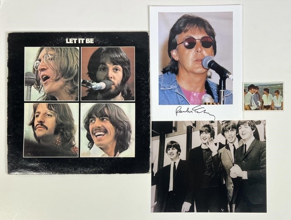 Paul McCartney Beatles- Signed Photo, LP Vinyl, Ca (1 of 8)