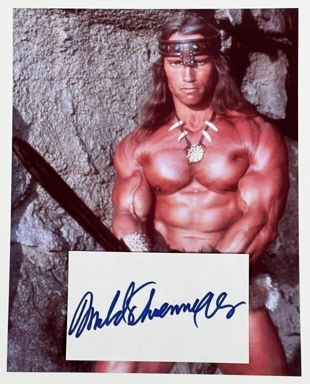 Arnold Schwarzenegger Autograph/ Signature (1 of 3)