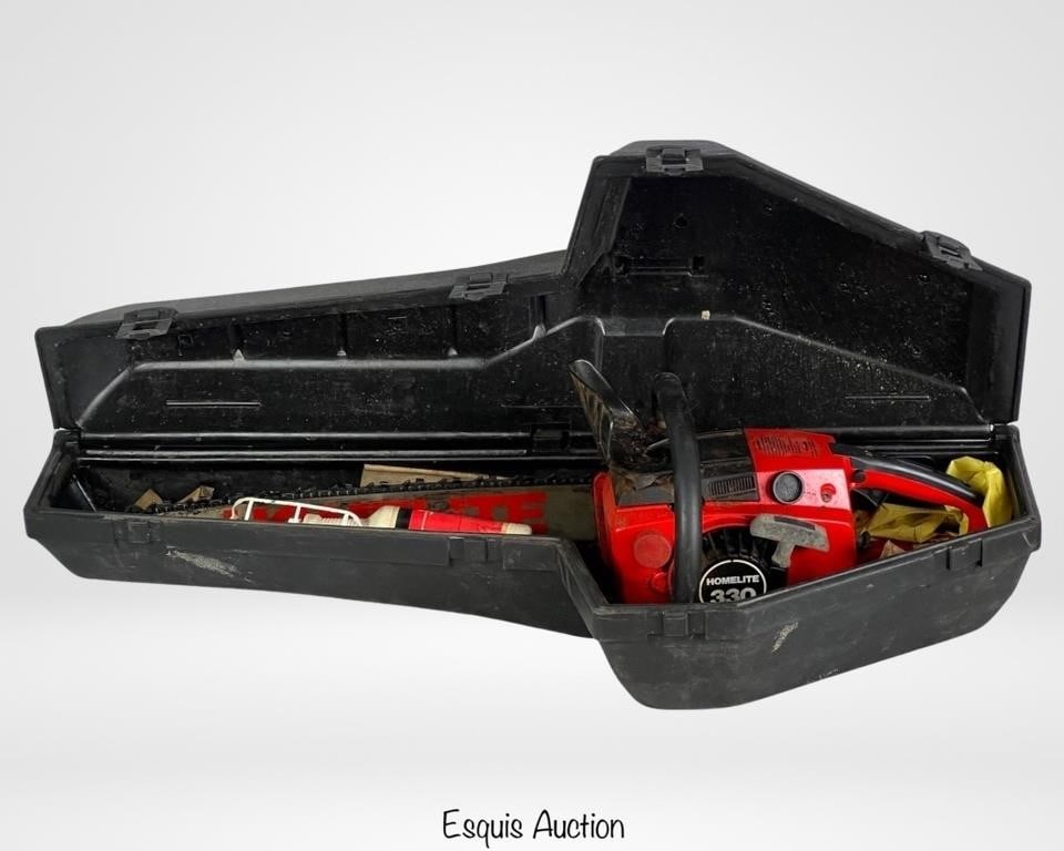 Homelite 330 Chainsaw: Homelite 330 Chainsaw. Working condition.