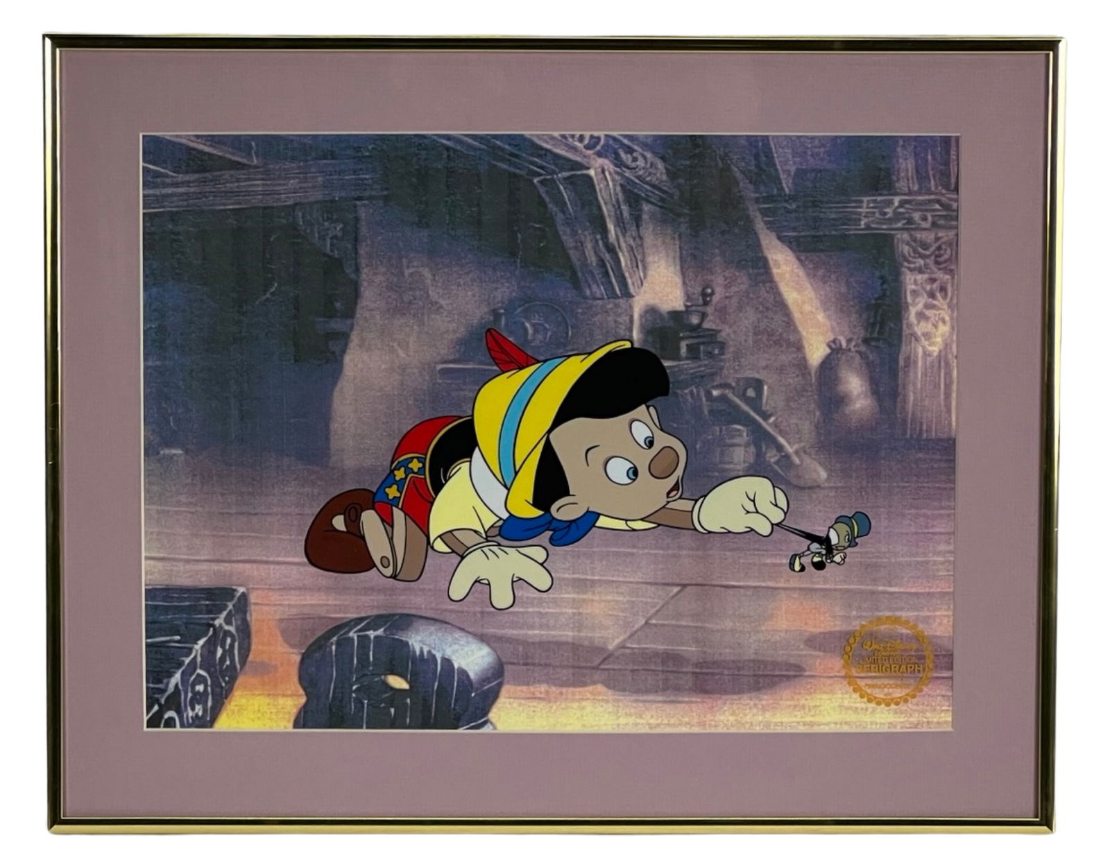 Walt Disney- Pinocchio LE Serigraph Cel (1 of 3)