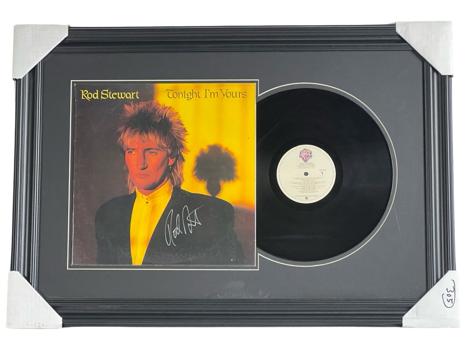 Rod Stewart Autographed & Framed Album Cover (1 of 4)