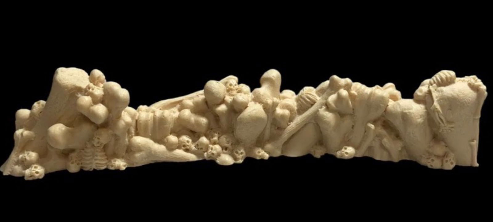 Resin Skulls Head,Bones Sculpture,Figurine (1 of 8)