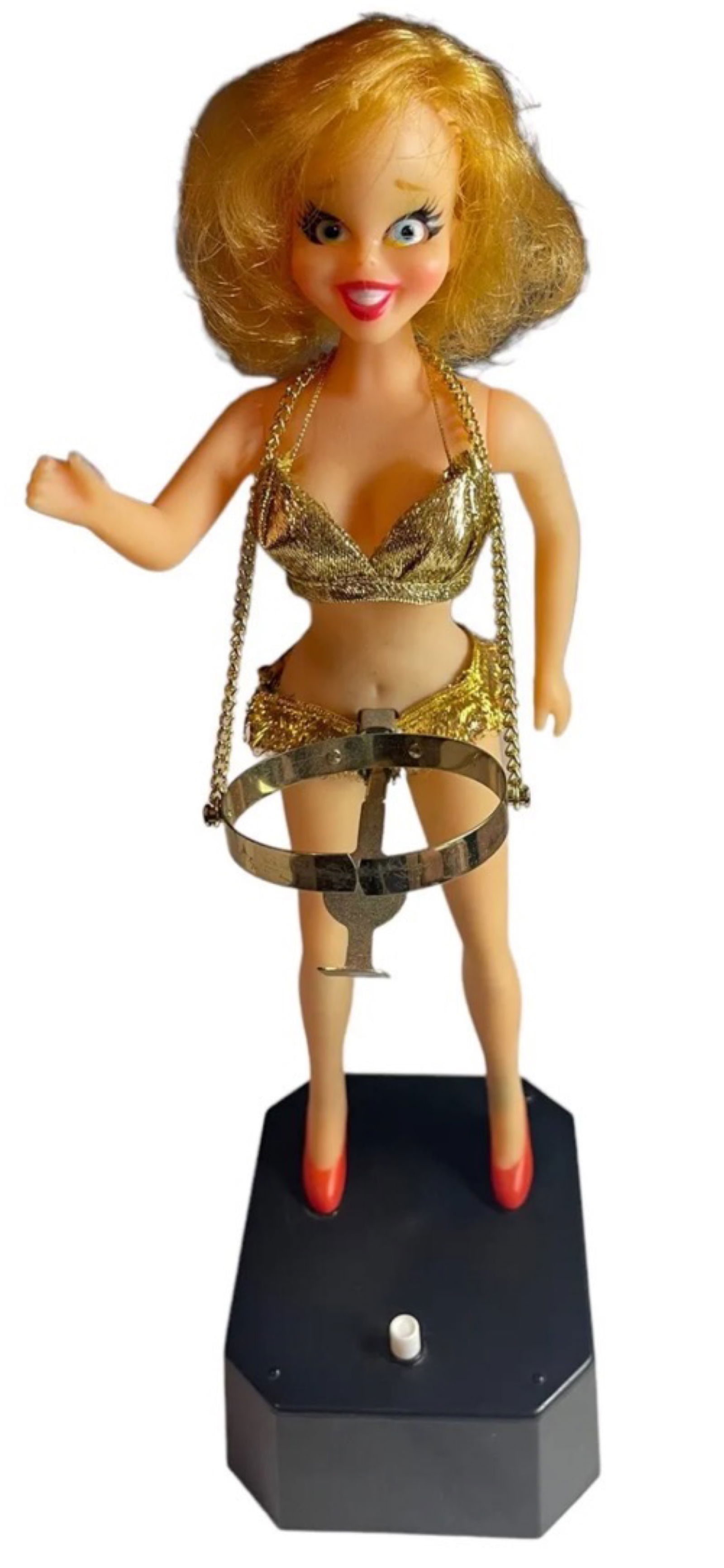 Vintage 1969 Poynter Products Go Go Girl: Vintage 1969 Poynter Products Go Go Girl Drink Mixer Shaker - Tested,Working,Good Condition.