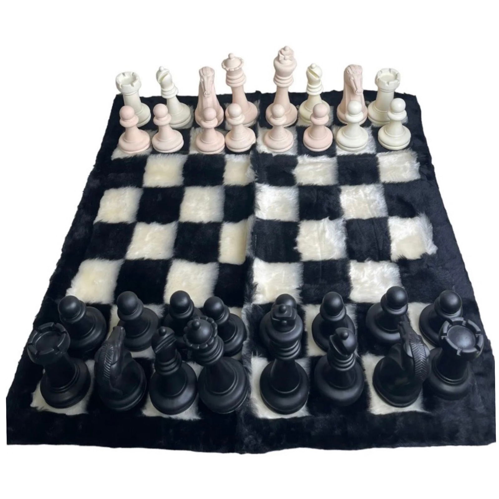 Vintage Jumbo Glenoit Mills Chess Set (1 of 7)