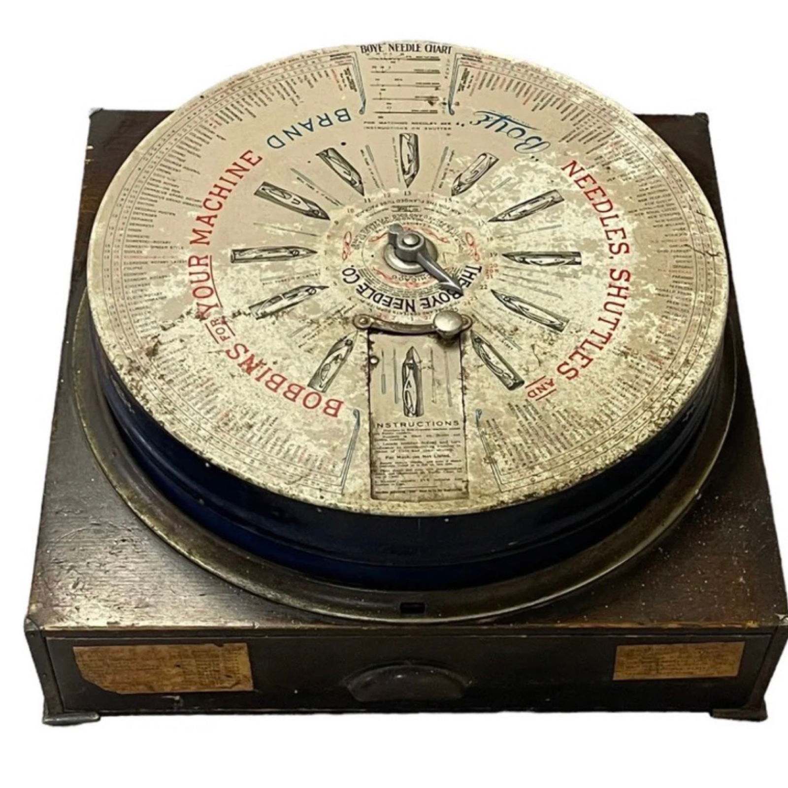 Antique Boye Needle Company Store Display Cabinet (1 of 10)