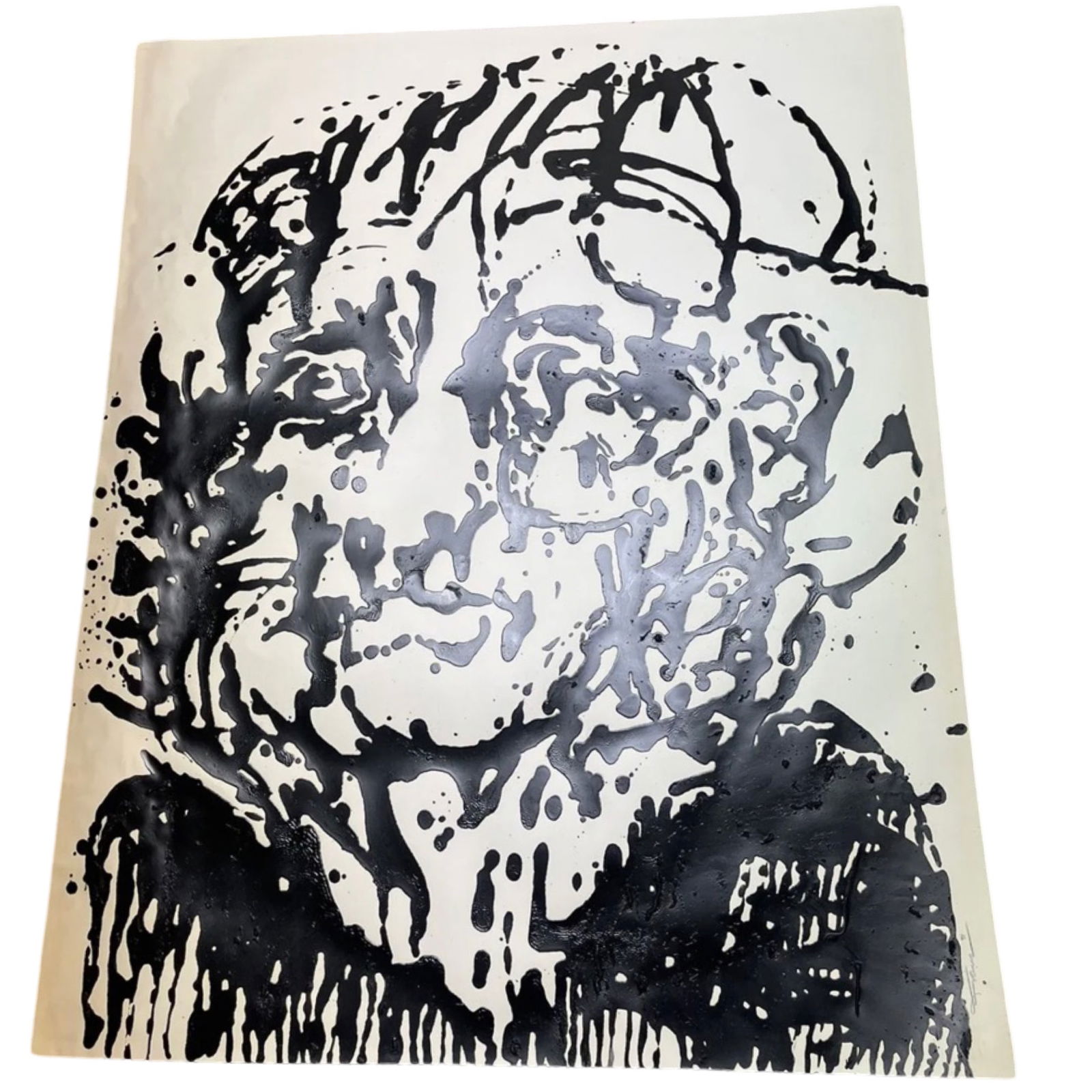 Mixed Media Abstract Painting Franz Altschuler (1 of 3)