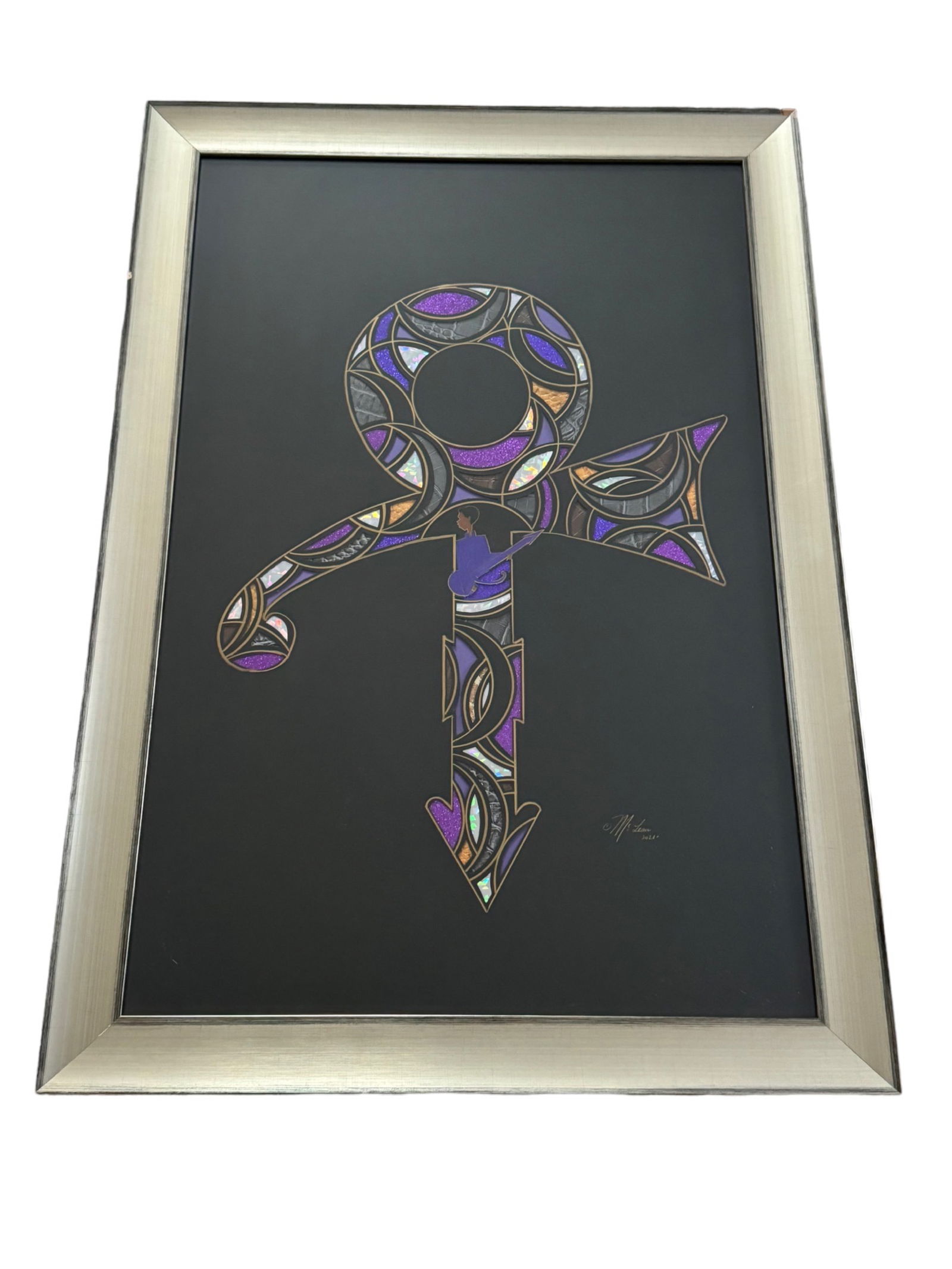 Signed Donovan McLean Art Prince Love Symbol (1 of 7)