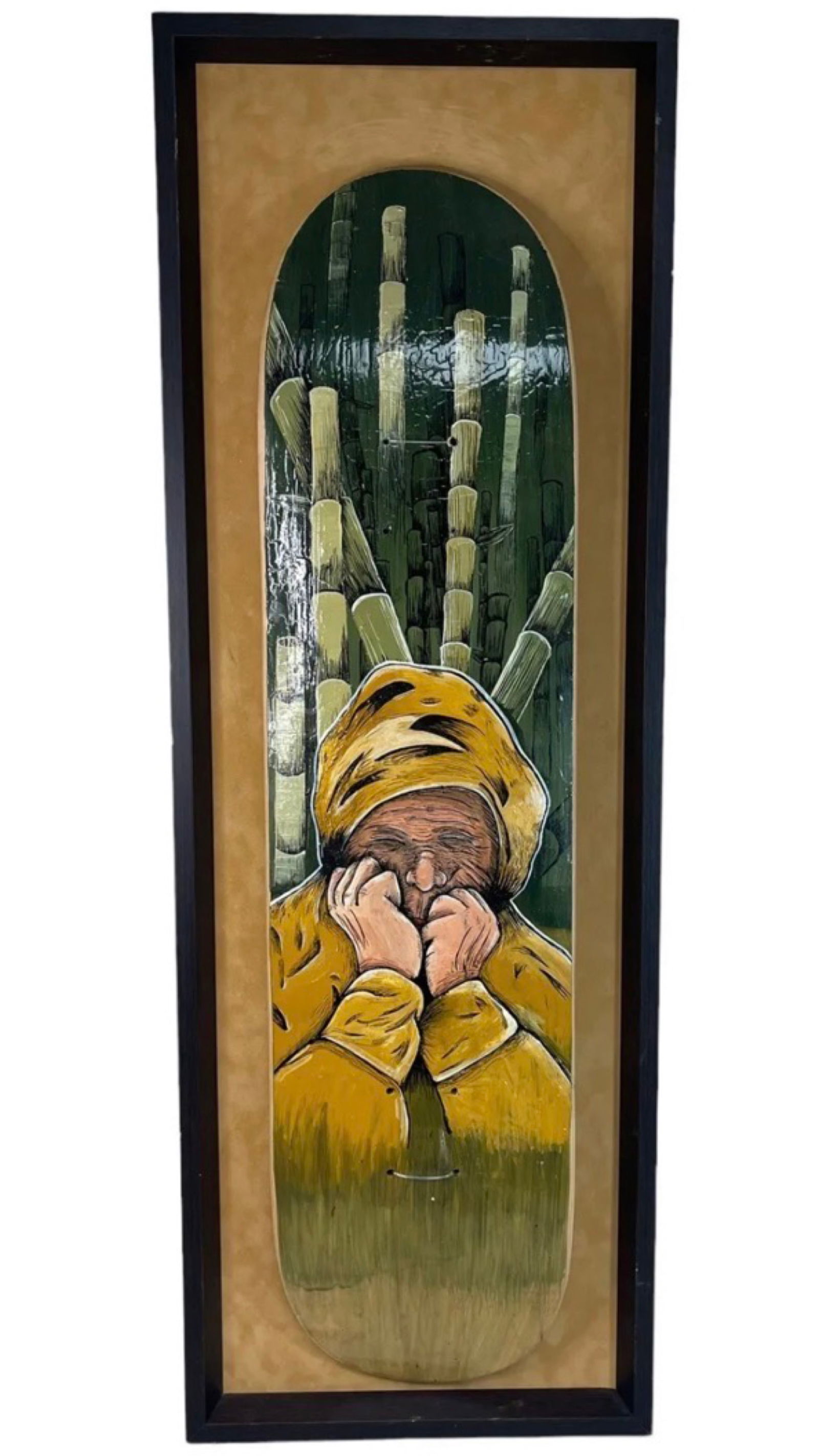 Artist Armani Howard Skateboard Polyacrylic (1 of 5)