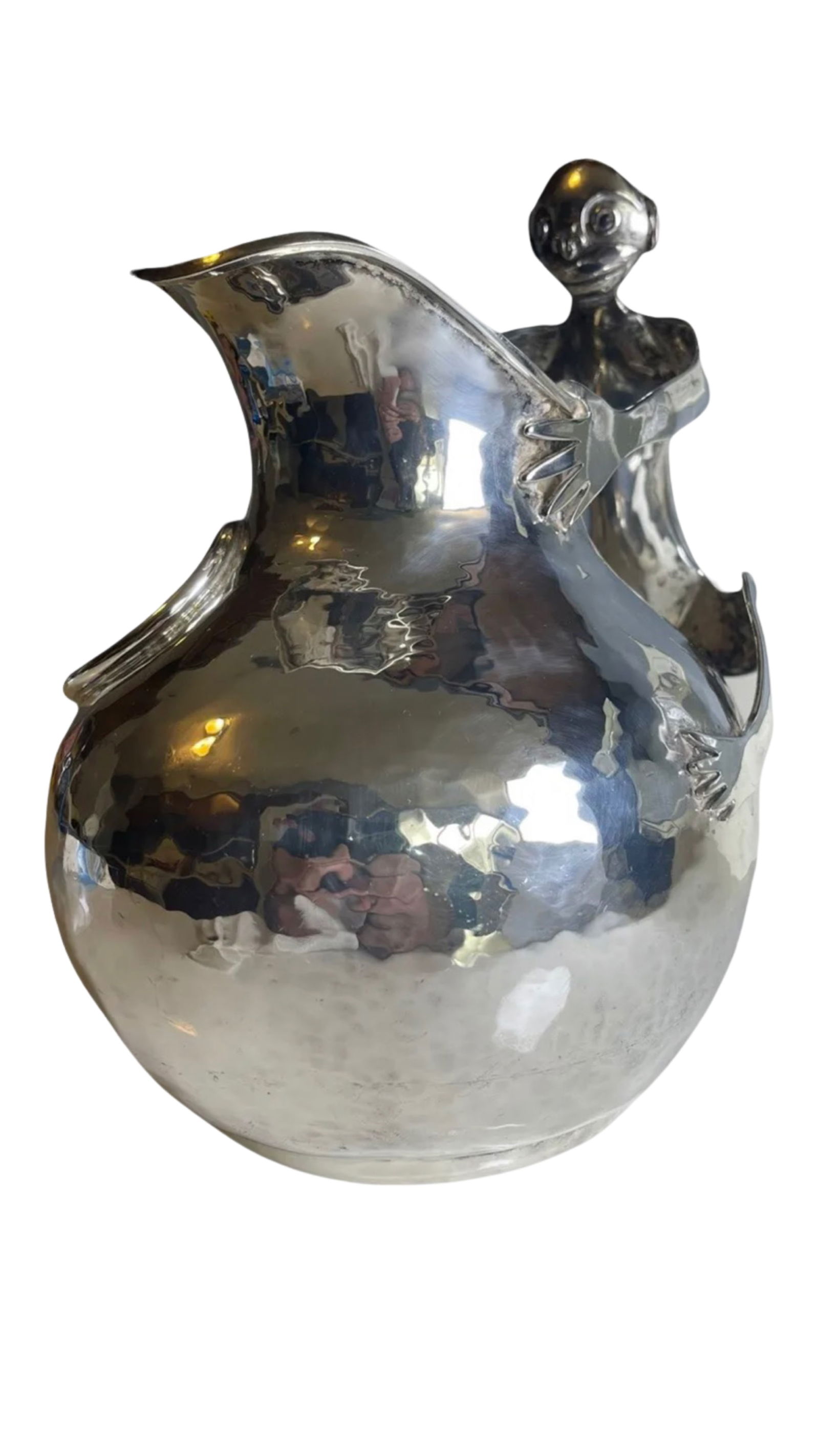 Vtg Emilia Castillo Silver Plate Pitcher (1 of 5)