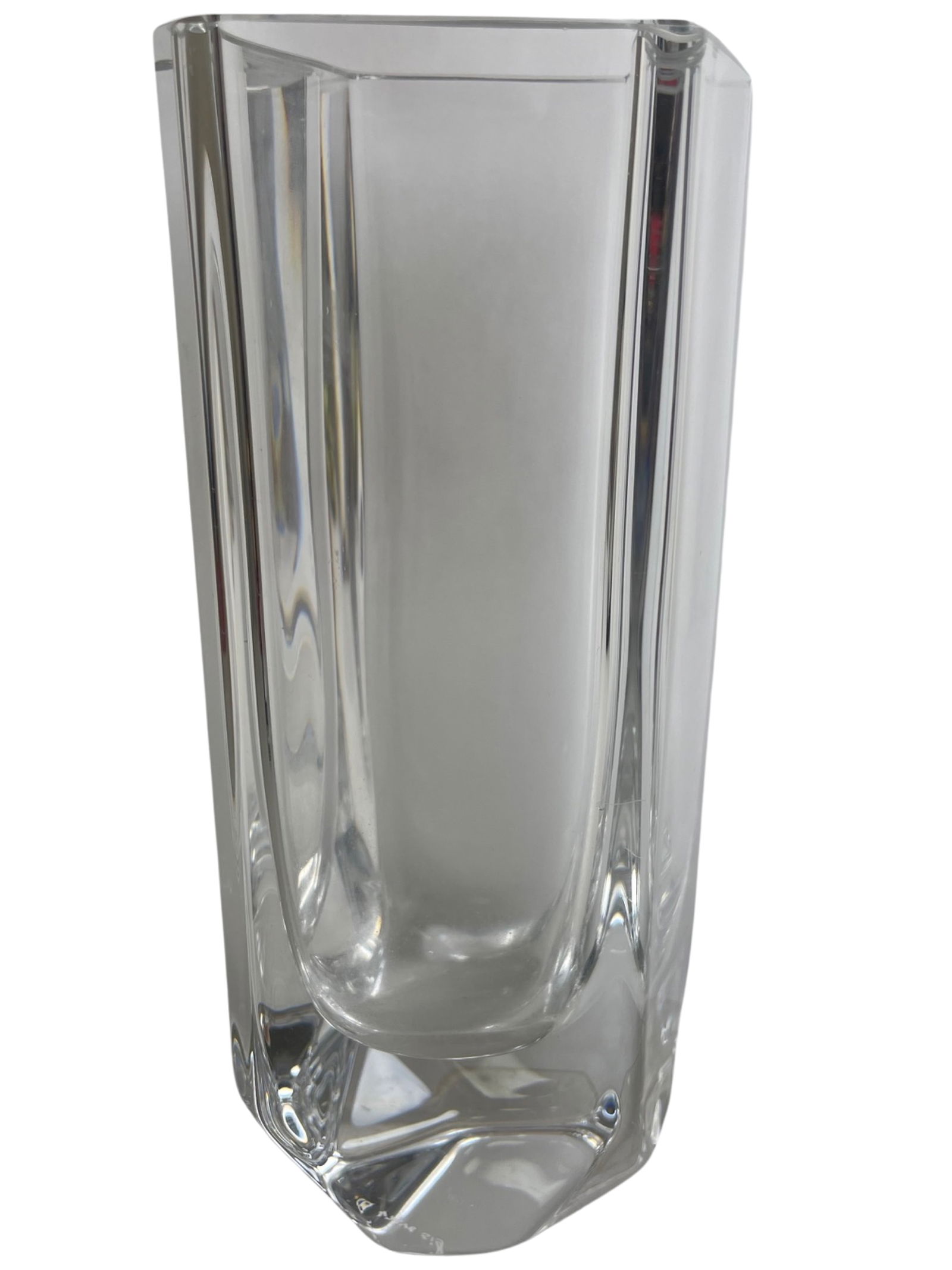 Kosta Boda Crystal Four Sided Vase Sigurd Persson (1 of 5)