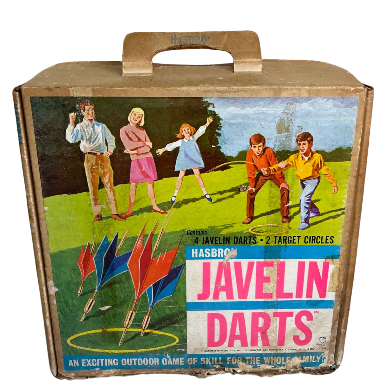 Vtg 1968's Hasbro Javelin Darts Outdoor Game (1 of 11)