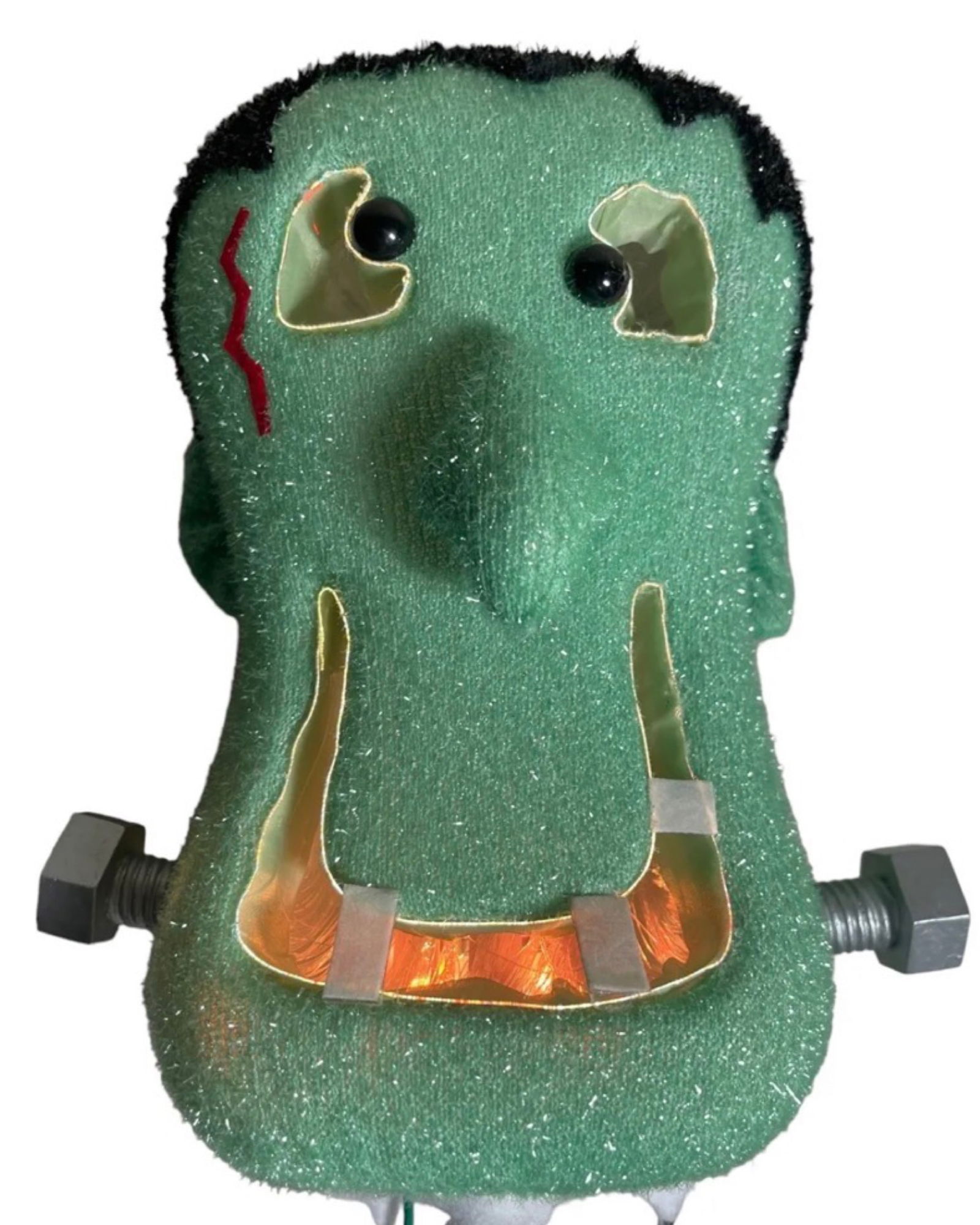 Dept 56 FRANKENSTEIN Halloween Fiber Optic Head (1 of 4)