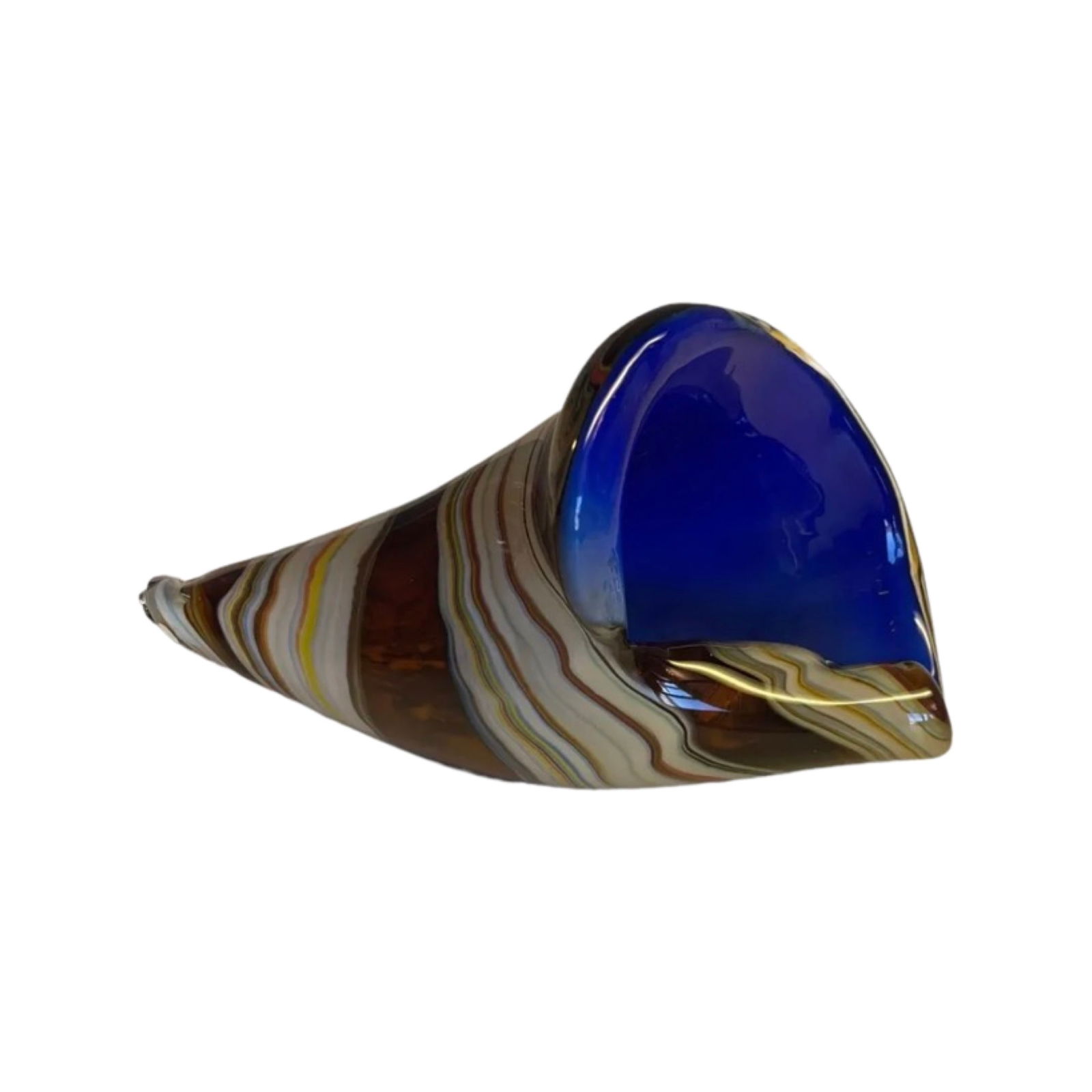 Art Glass Conch Sea Shell Murano Handblown (1 of 5)