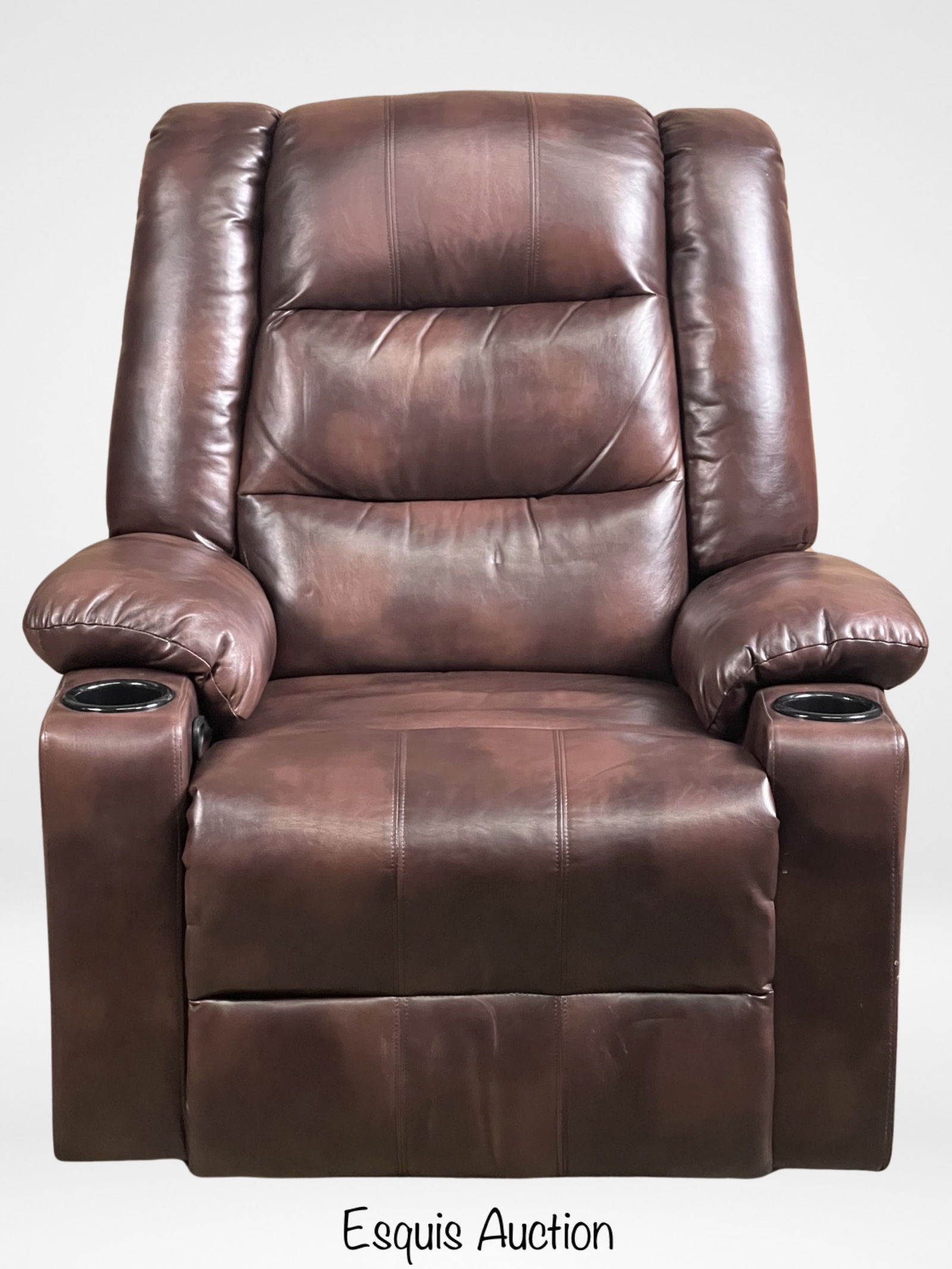 ComHoma Massage Recliner Leather Chair w/ Speaker (1 of 8)