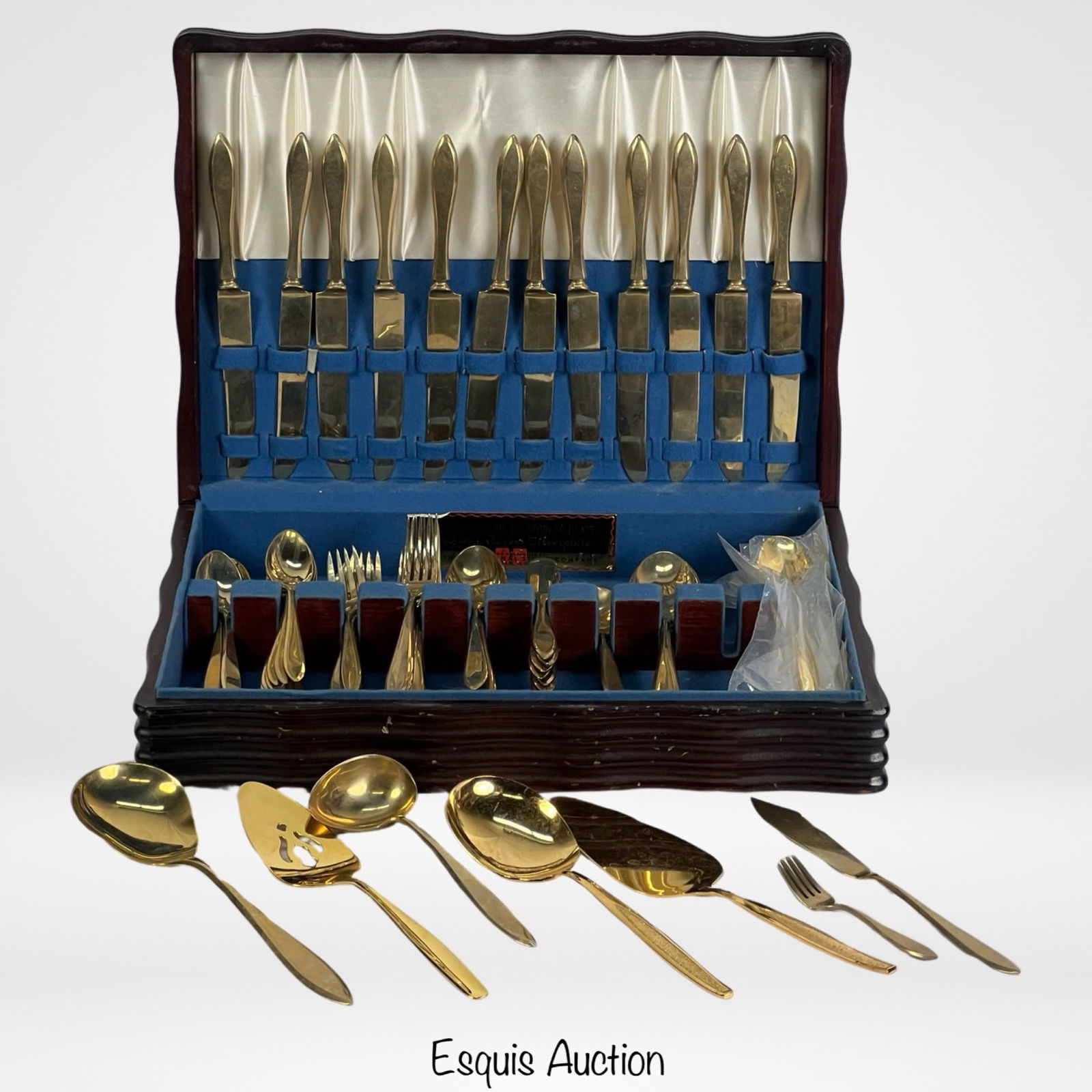 Dirilyte Dirigold Gold Tone Silverware Set (1 of 7)