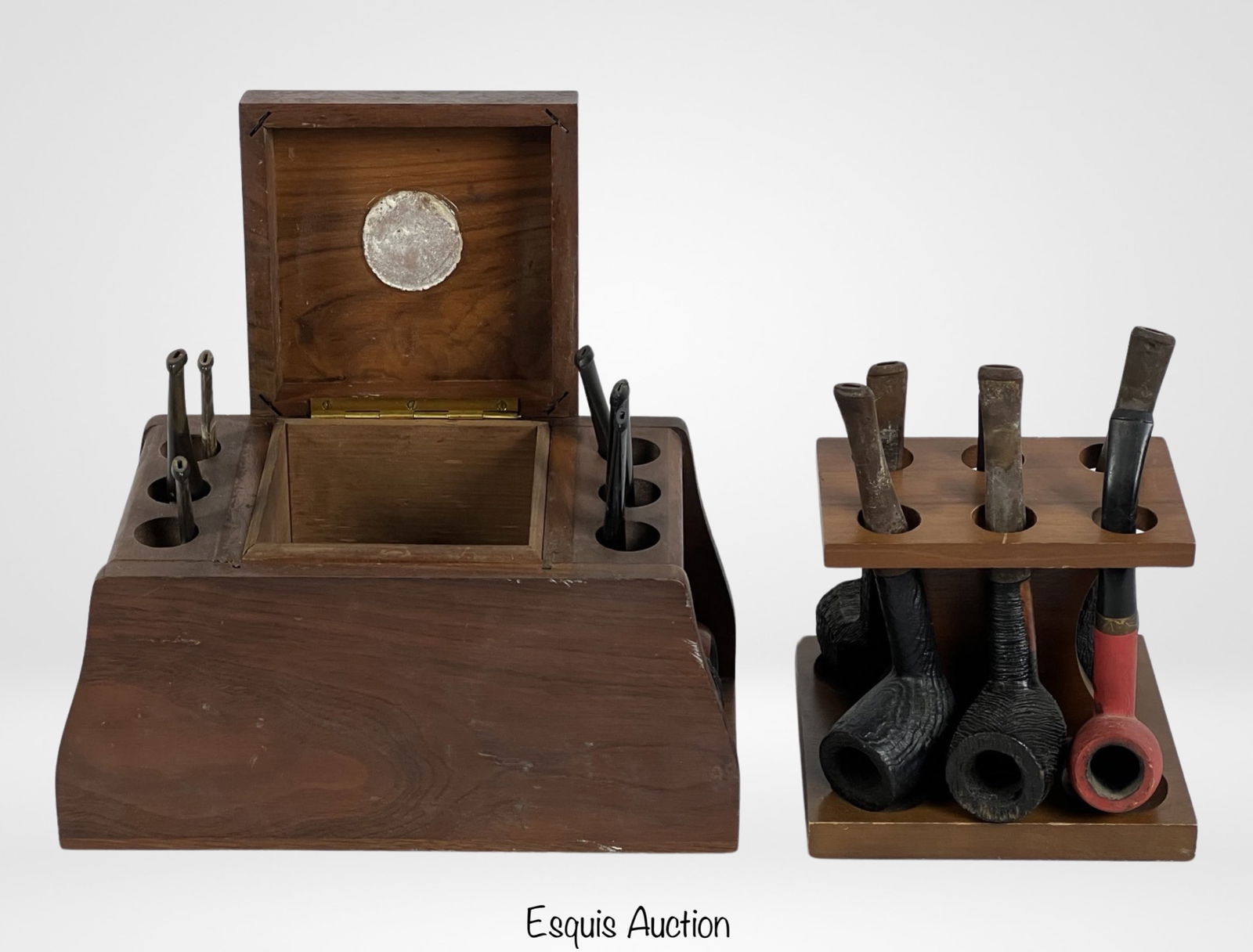 Group of Vintage Tobacco Smoking Pipes (1 of 10)