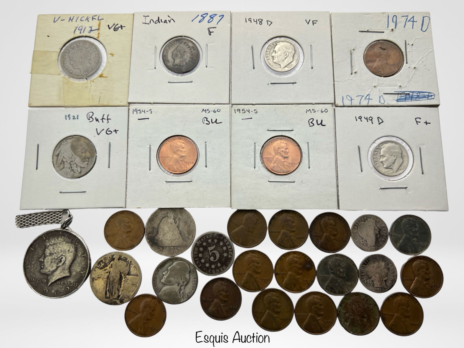 Vintage US Coins including Silver (1 of 5)