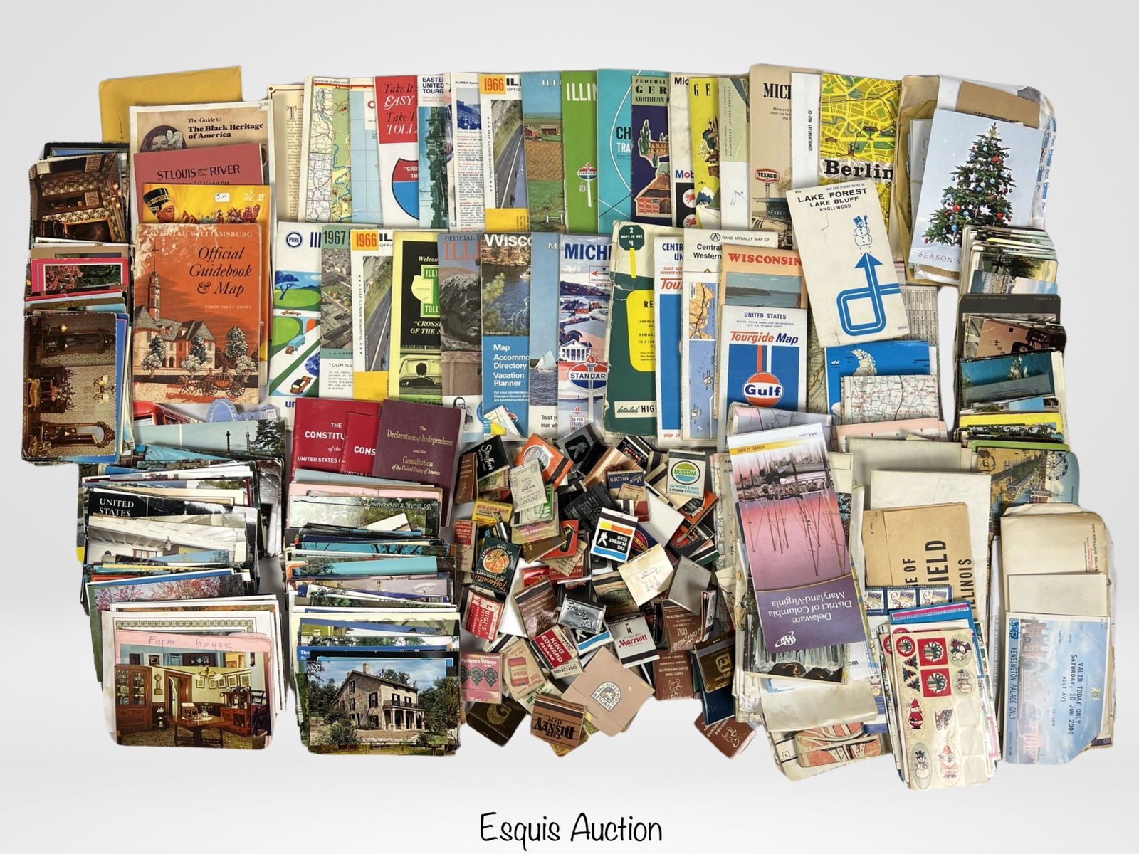 Paper Collectibles- Postcards, Maps, Matchbox Cove (1 of 6)