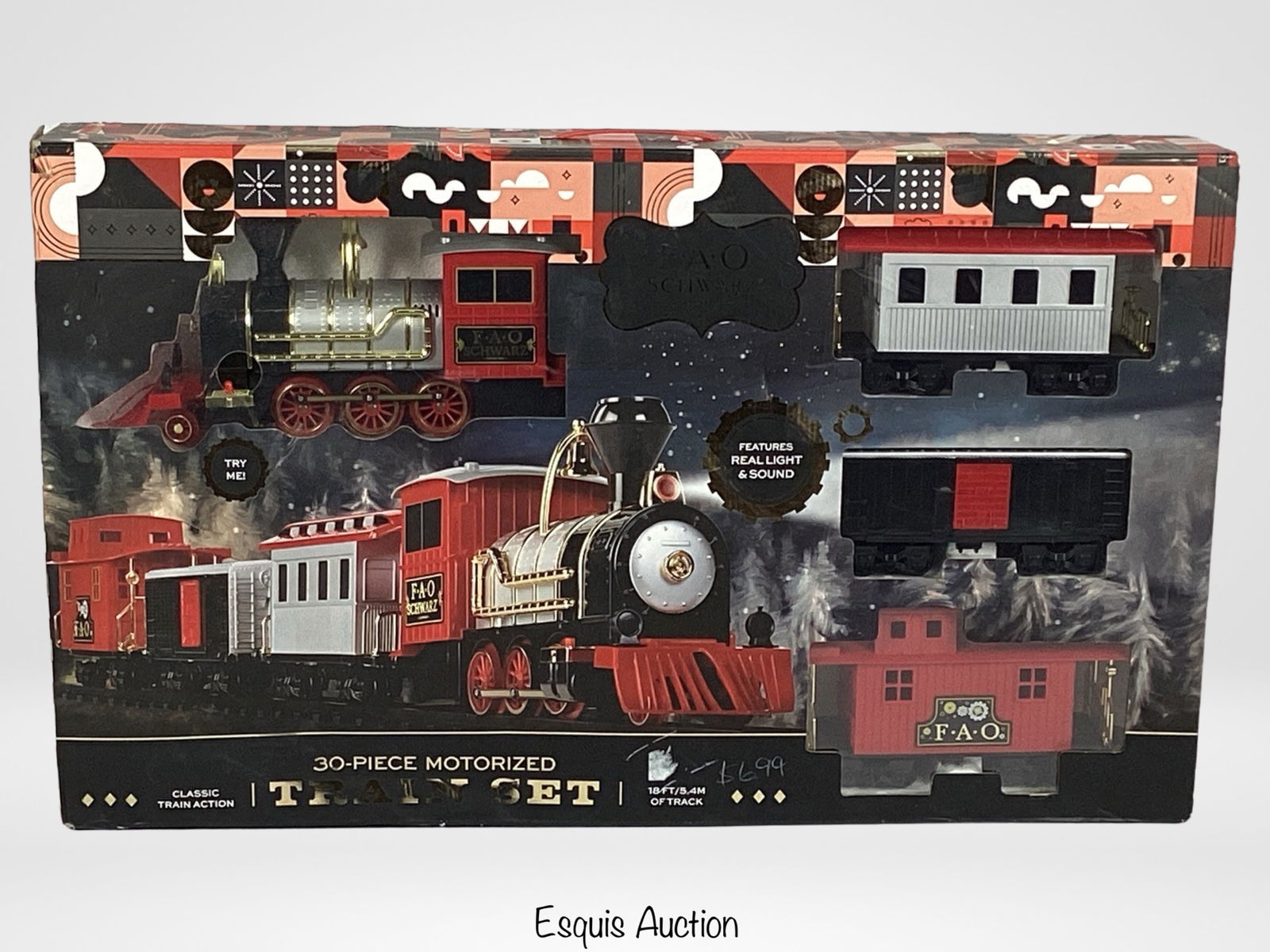 FAO Schwarz Classic Motorized 75pcs Train Set (1 of 2)