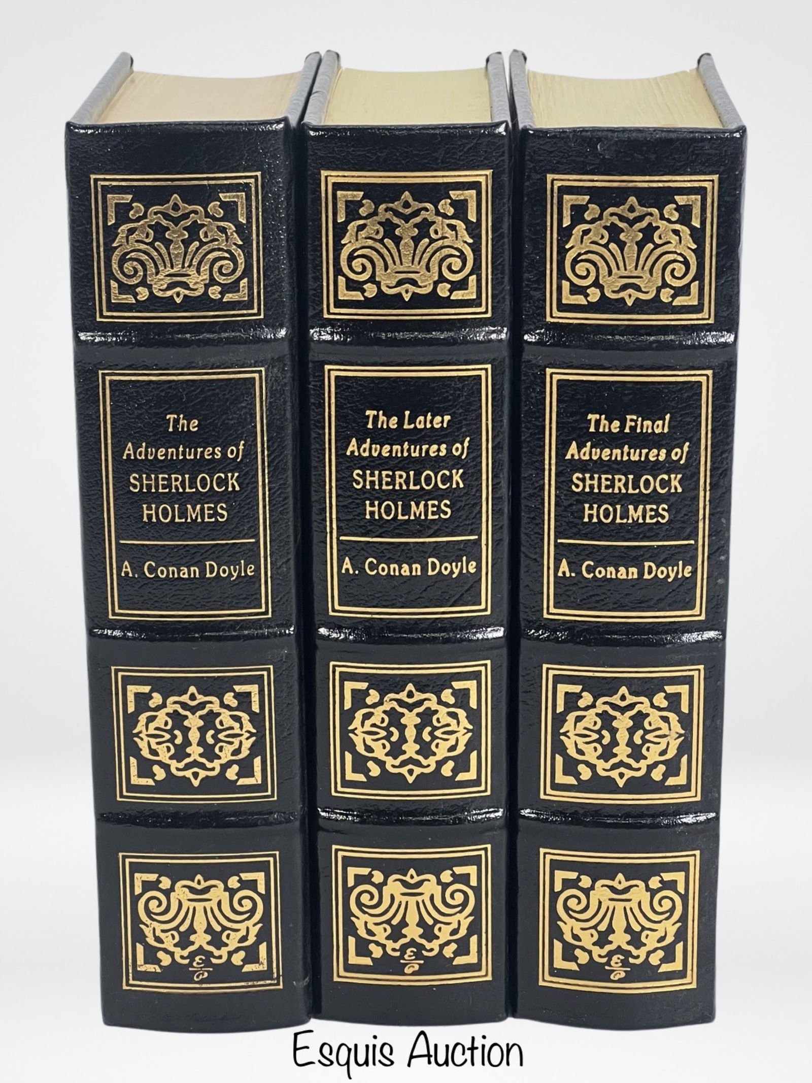 Easton Press- Sherlock Holmes Leather Bound Books (1 of 3)
