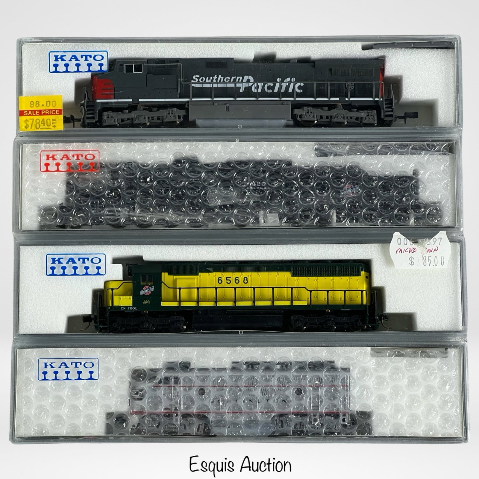 Kato N Scale Locomotives- Lot of 4 (1 of 2)
