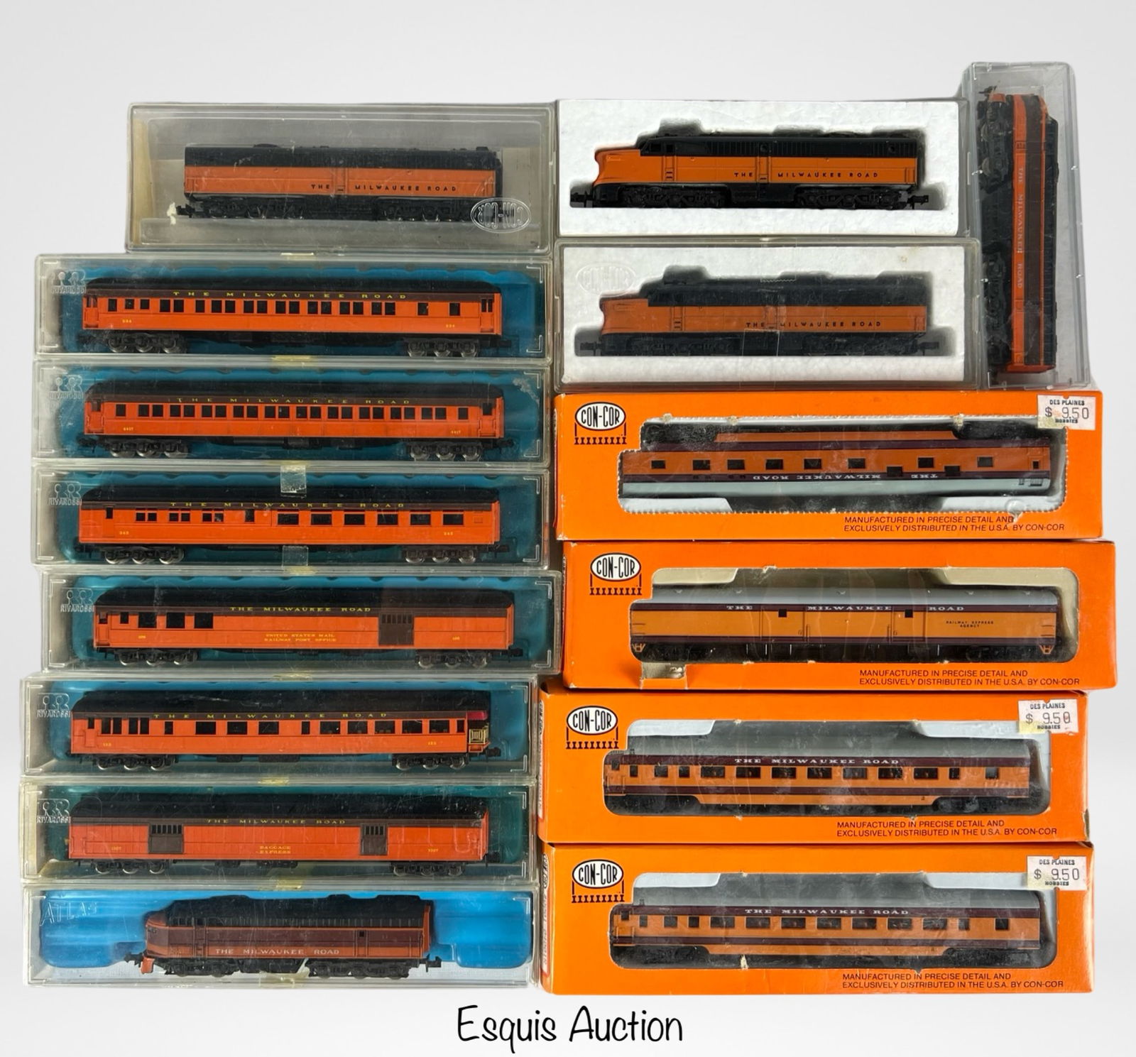 Con-Cor N Scale Milwaukee RR Train Set (1 of 2)