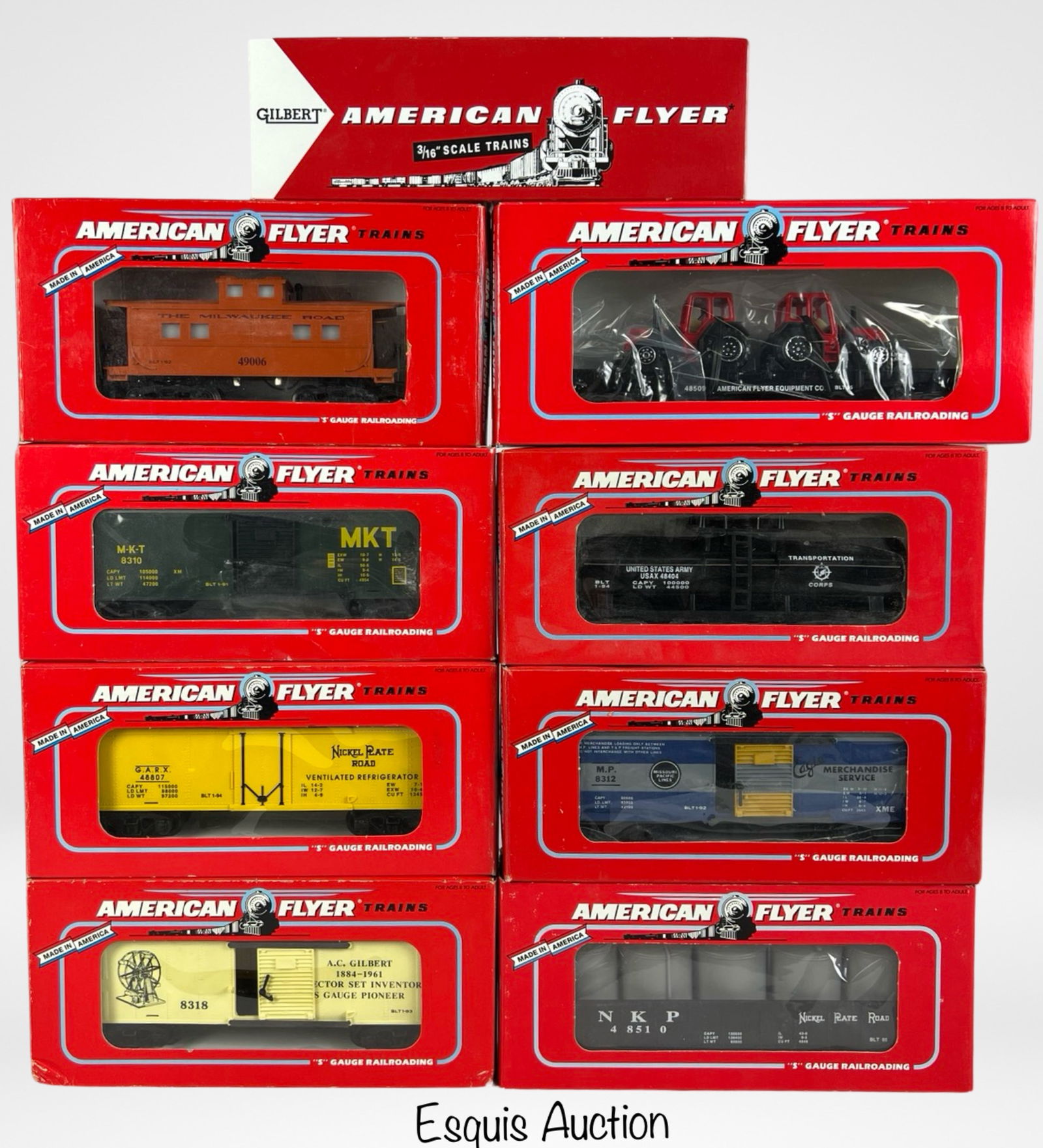 Gilbert American Flyer RR Train Cars- New (1 of 2)