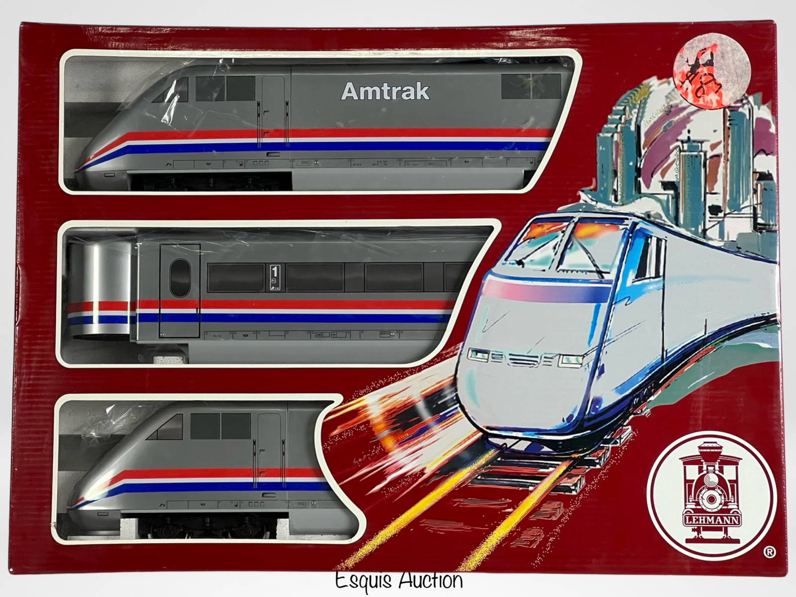 Lgb Lehmann Amtrak Bullet Train Set 91950 G Scale Auction