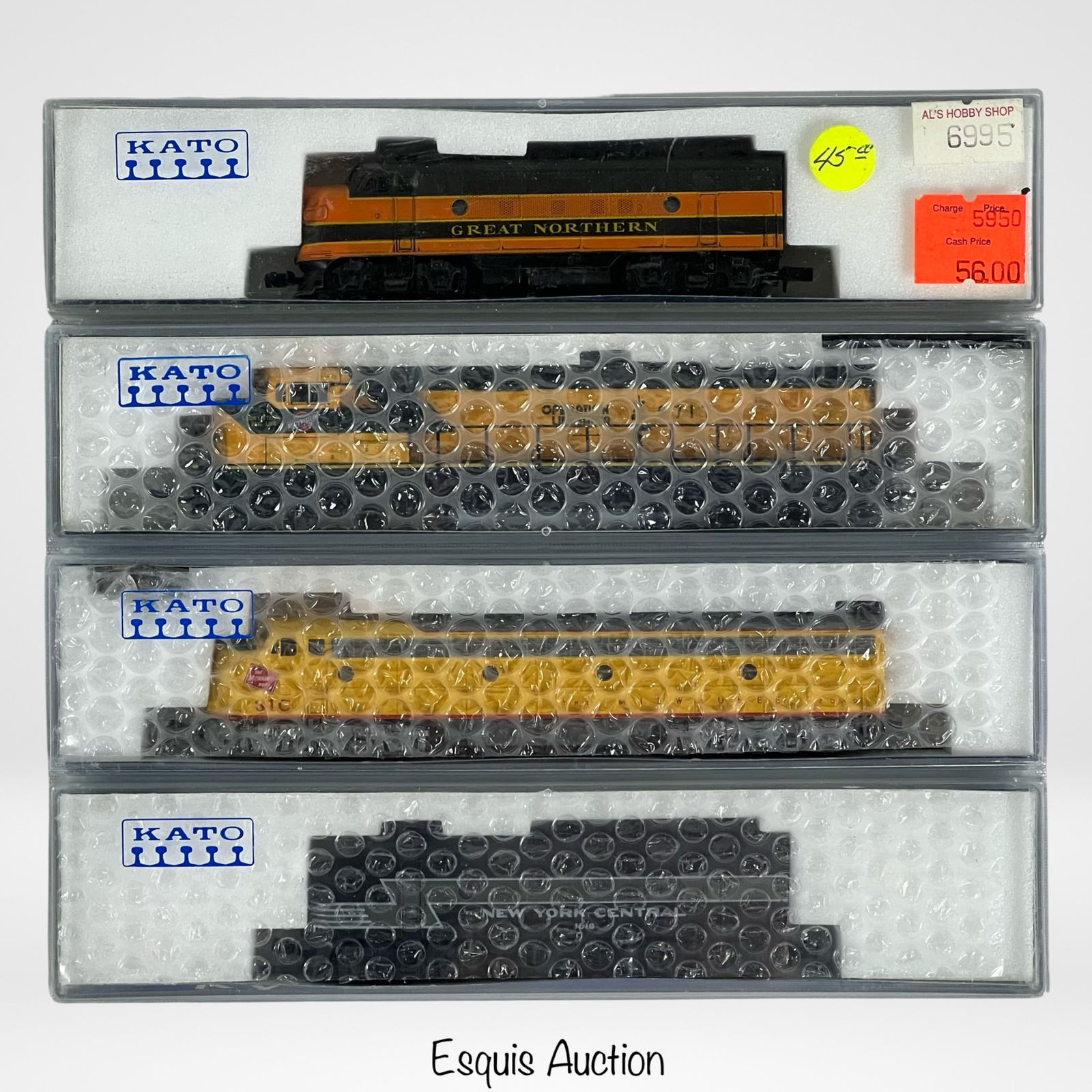Kato N Scale- Diesel Locomotives- Lot of 4 (1 of 3)