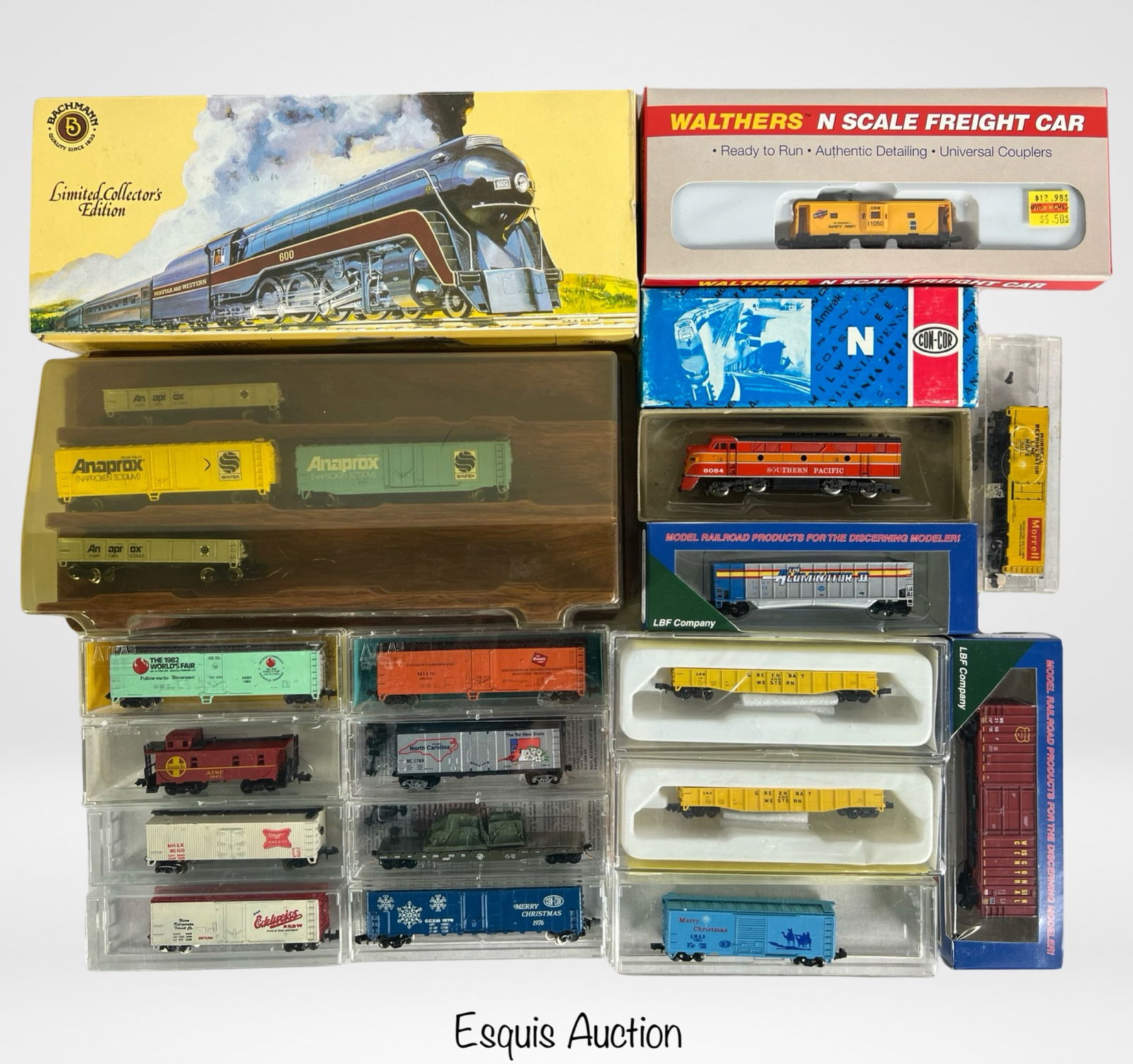 Vintage N Scale RR Train Cars & Engines (1 of 5)