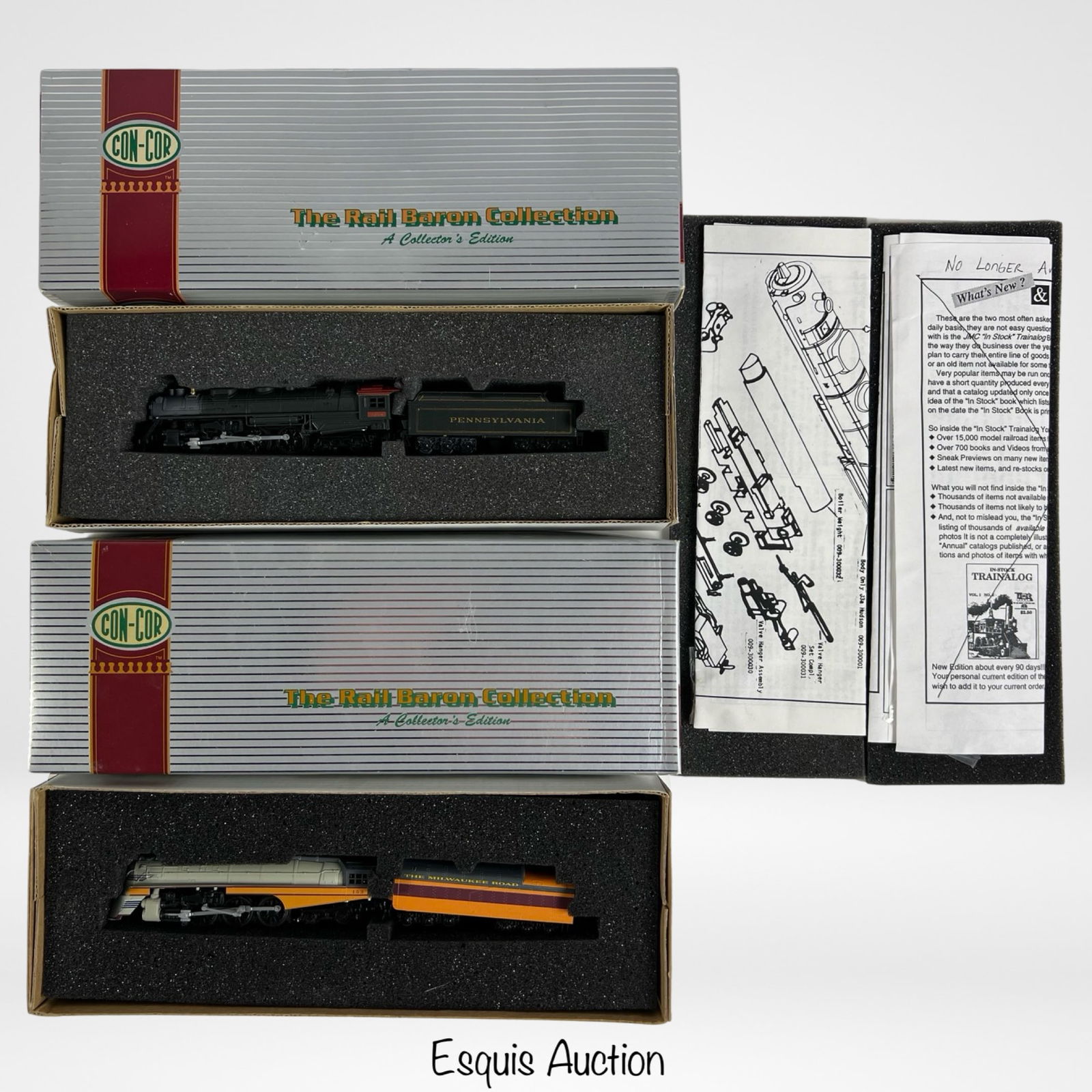 Con-Cor N Scale- Two Steam Locomotives (1 of 3)