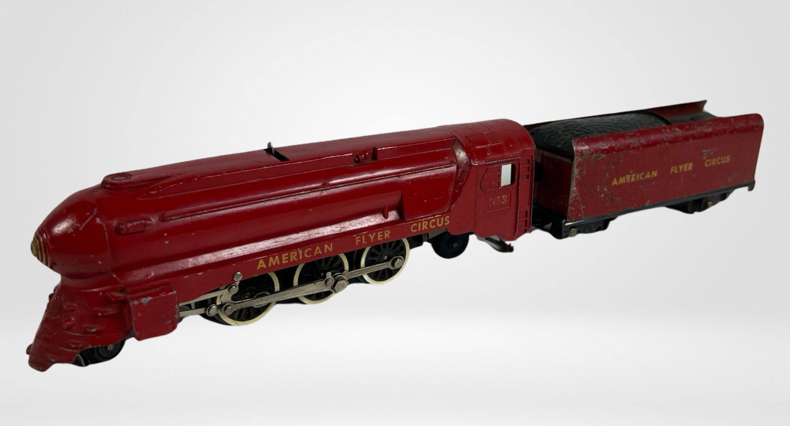 Vintage American Flyer Circus Locomotive & Tender (1 of 6)