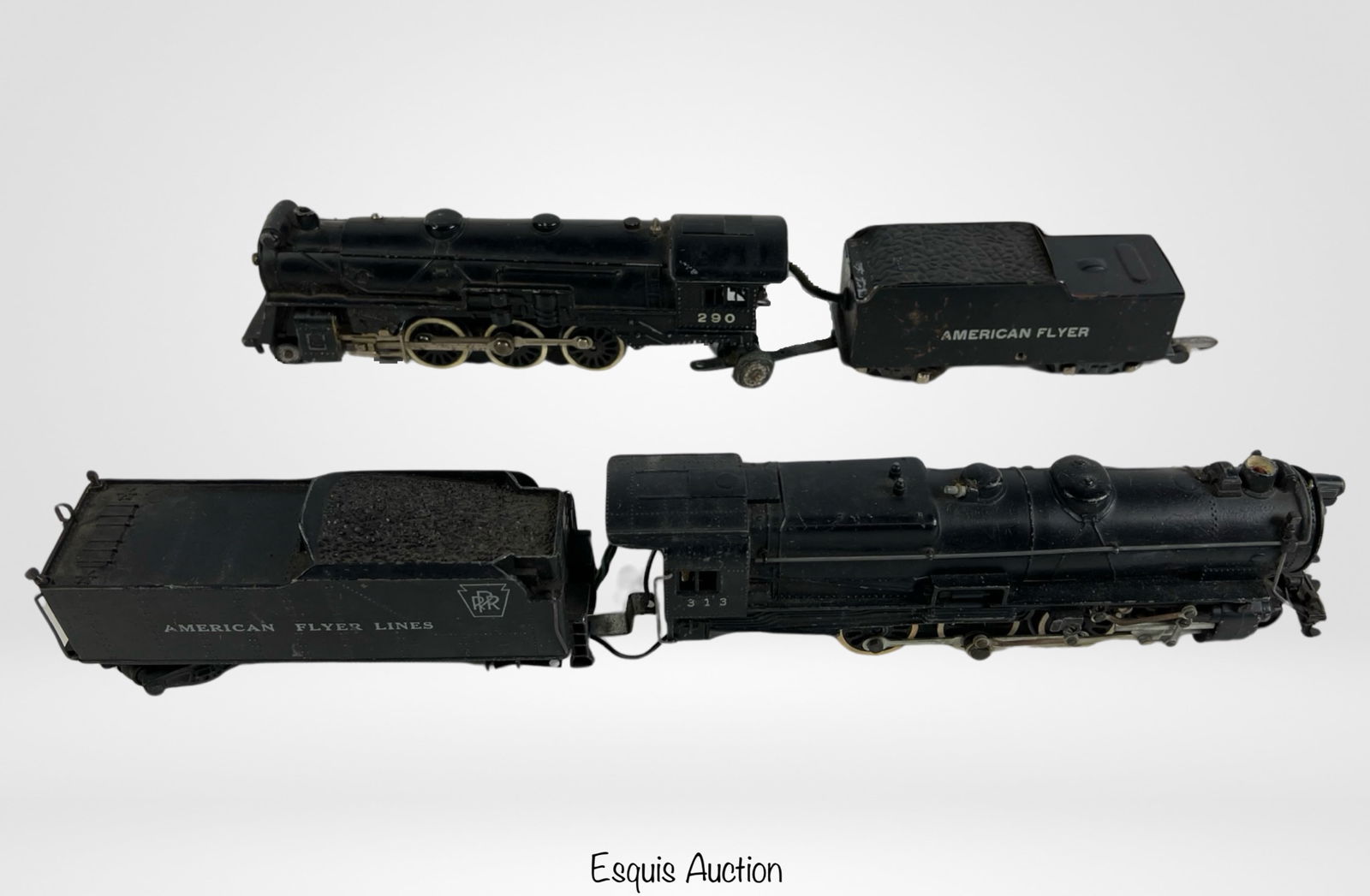 Vintage American Flyer Steam Locomotives & Tenders (1 of 6)