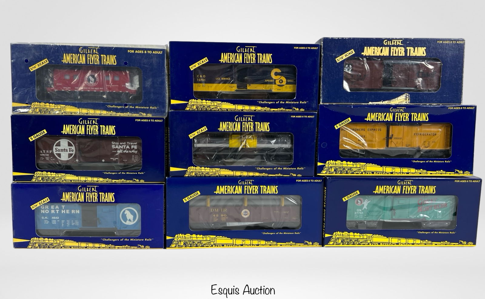 Gilbert American Flyer RR Train Cars-New (1 of 2)