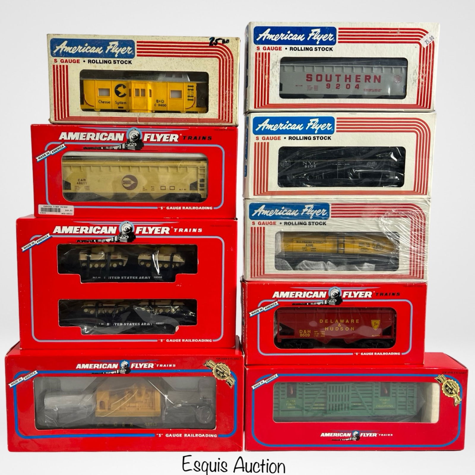 Gilbert American Flyer RR Train Cars- New (1 of 2)