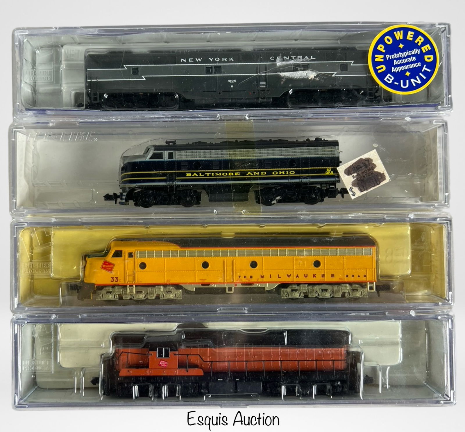 N Scale- Lot of 5 RR Train Locomotives (1 of 2)