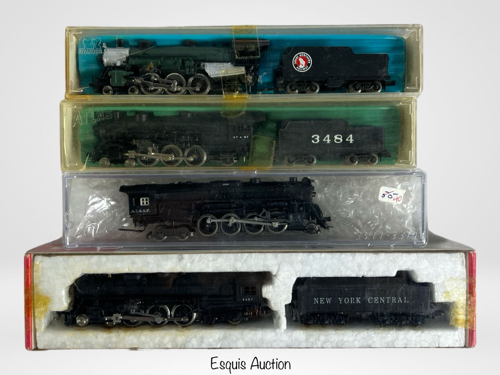 N Scale Vintage Atlas/ Rivarossi Train Locomotives (1 of 2)