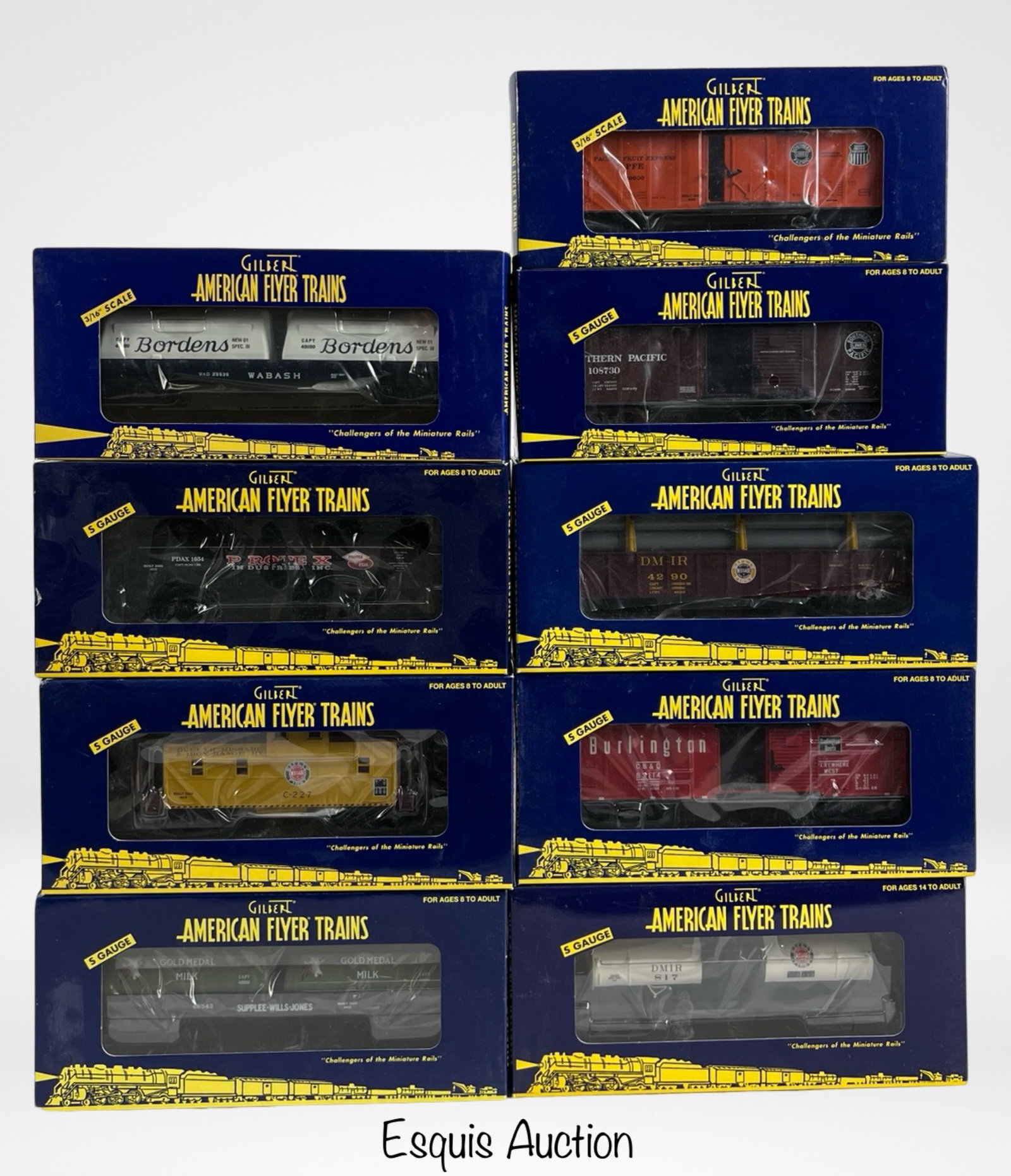 Gilbert American Flyer S Gauge RR Train Cars- New: Gilbert American Flyer S Gauge RR Train Cars. All New.