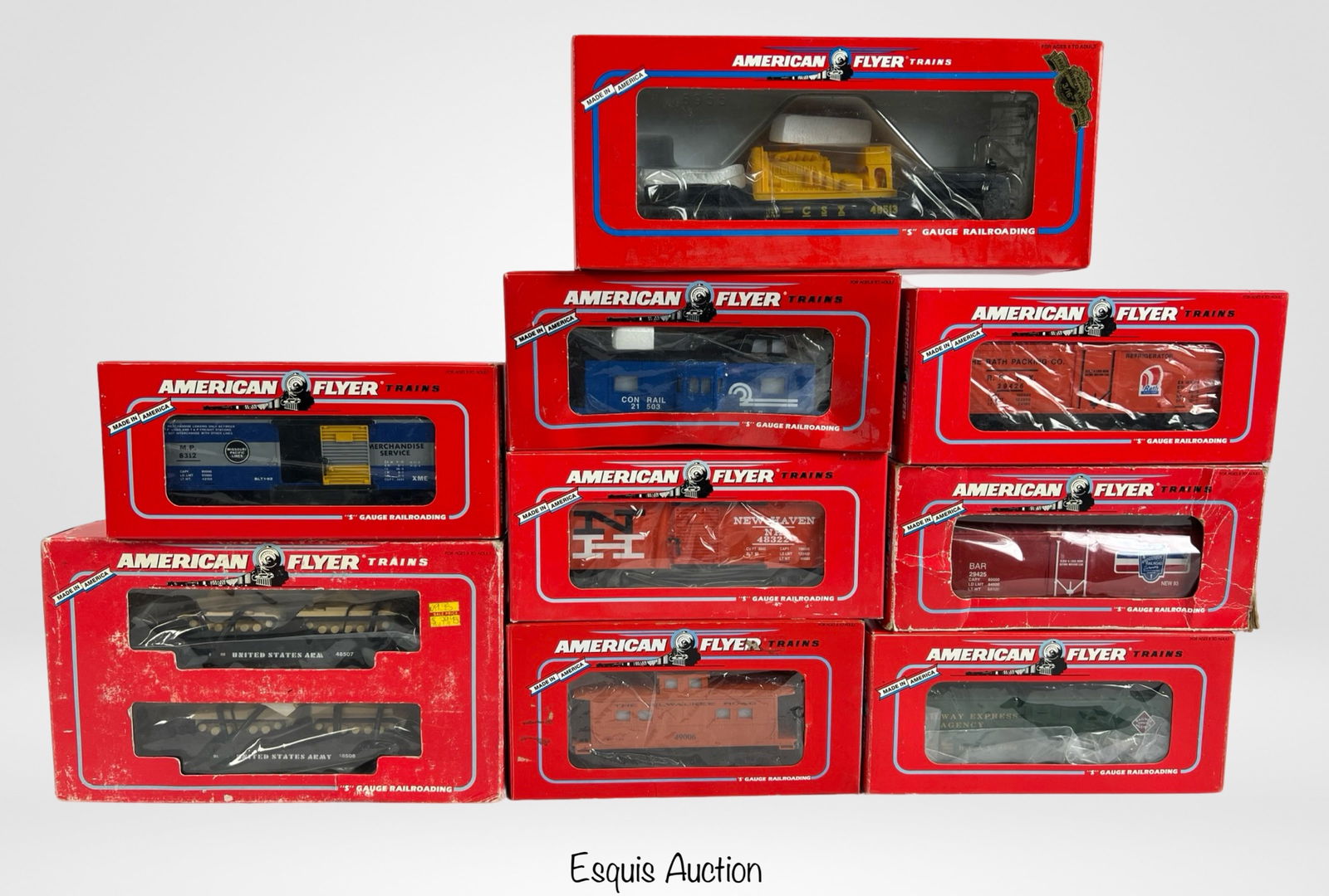 Gilbert American Flyer RR Train Cars- New (1 of 2)