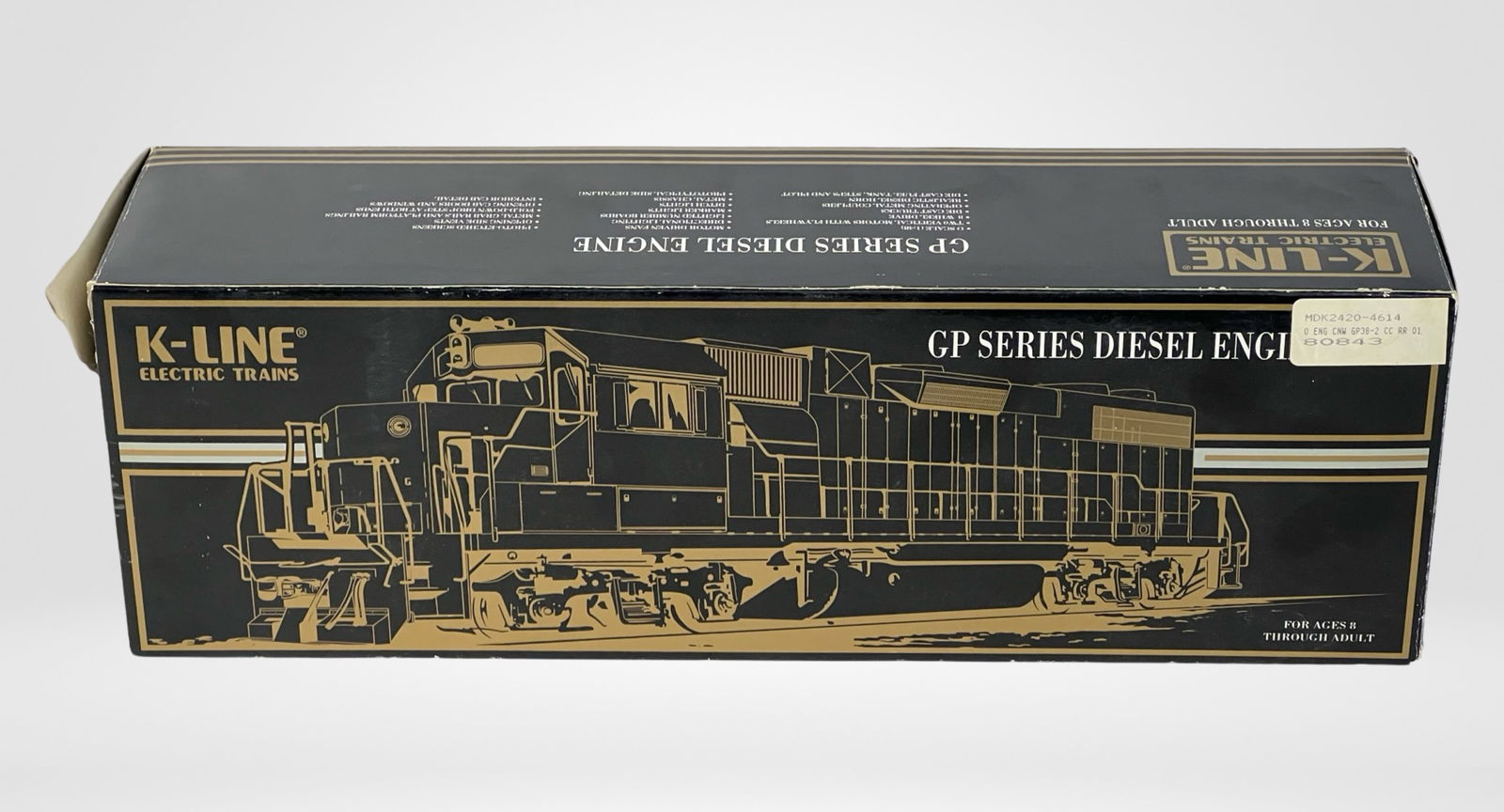 K-Line C&NW GP38-2 Diesel Locomotive New (1 of 3)