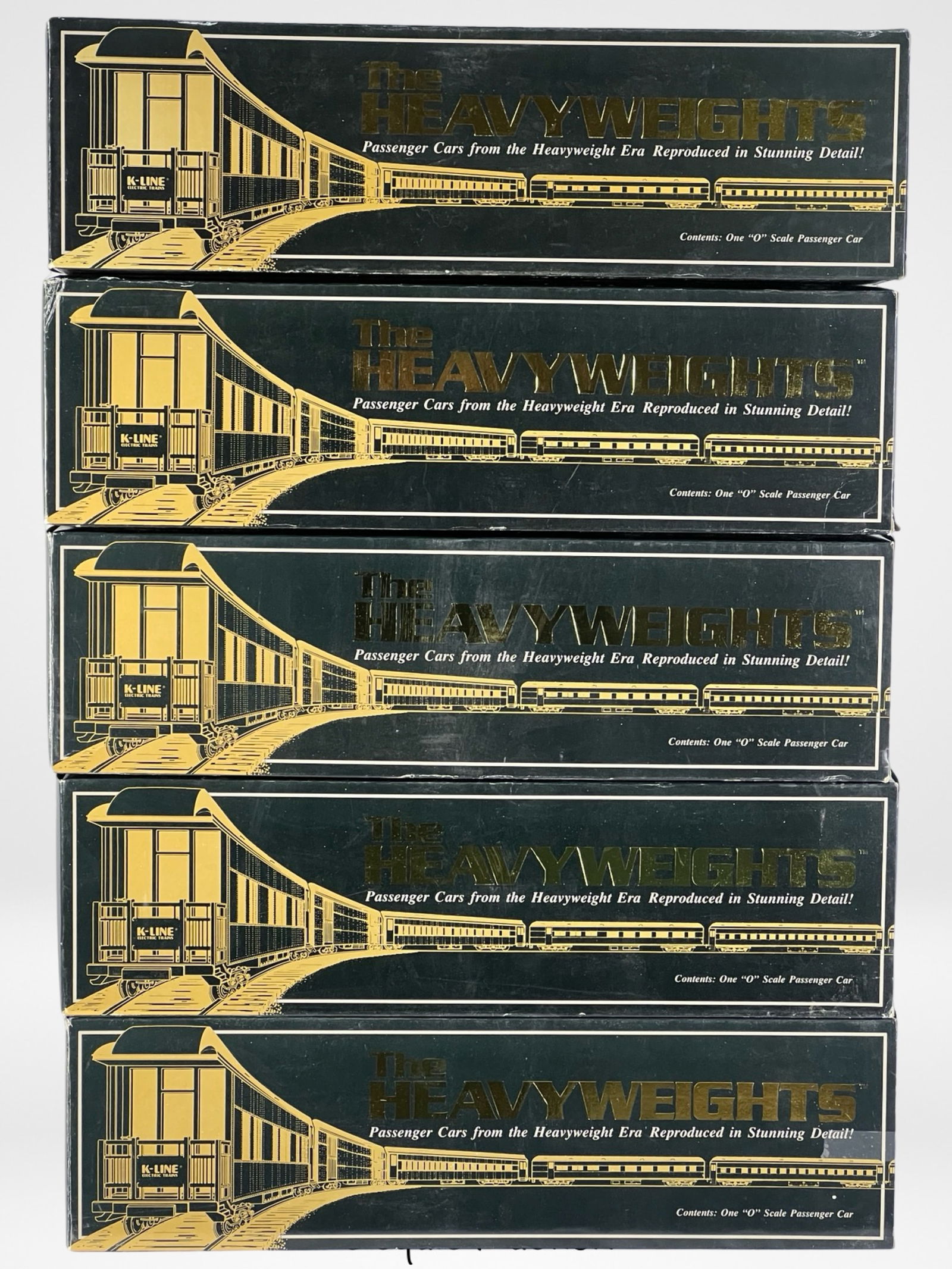 242 - K-Line Trains The Heavyweights O Scale Cars (1 of 2)