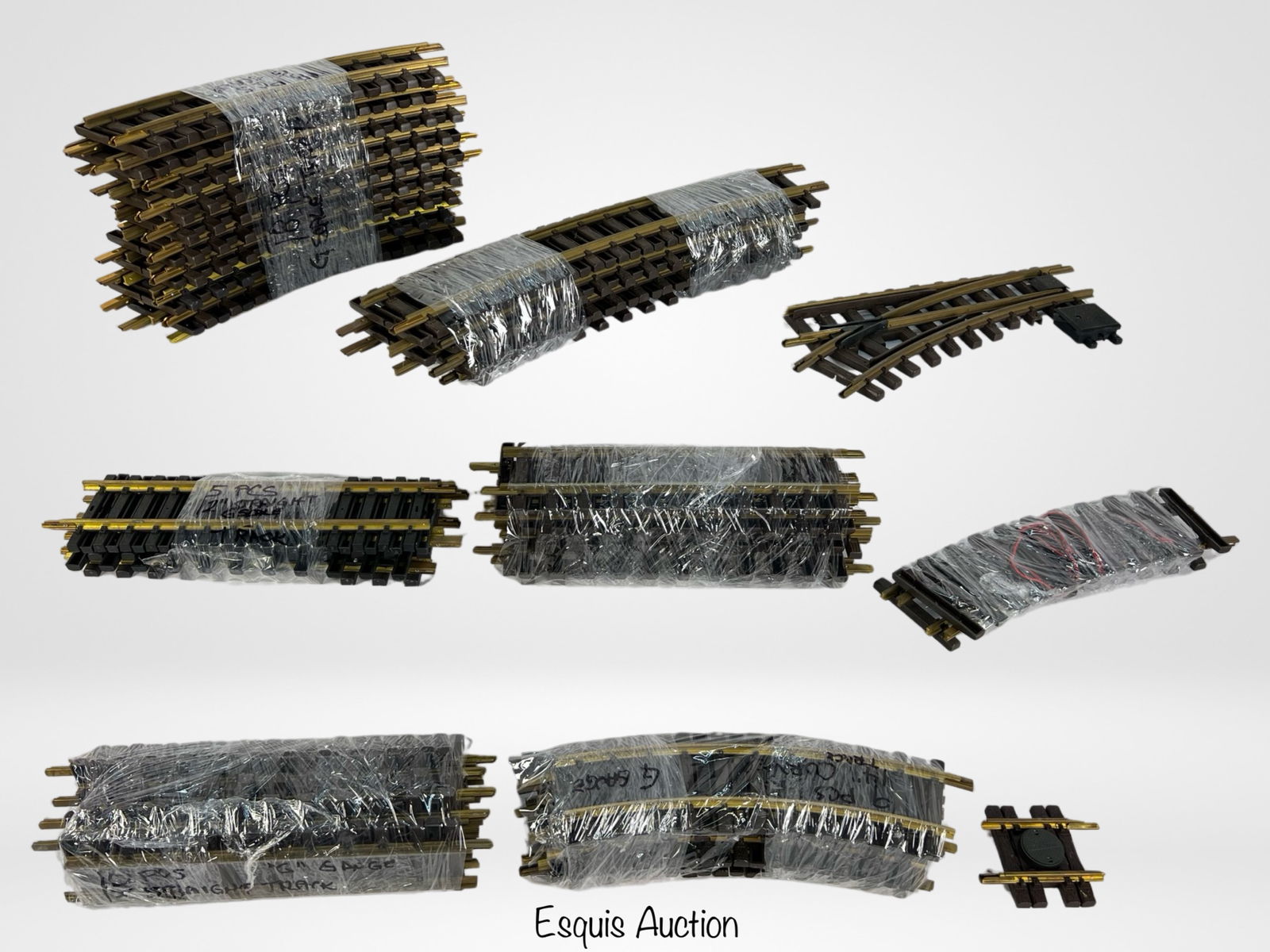 Large Lot of G Gauge RR Train Tracks (1 of 1)