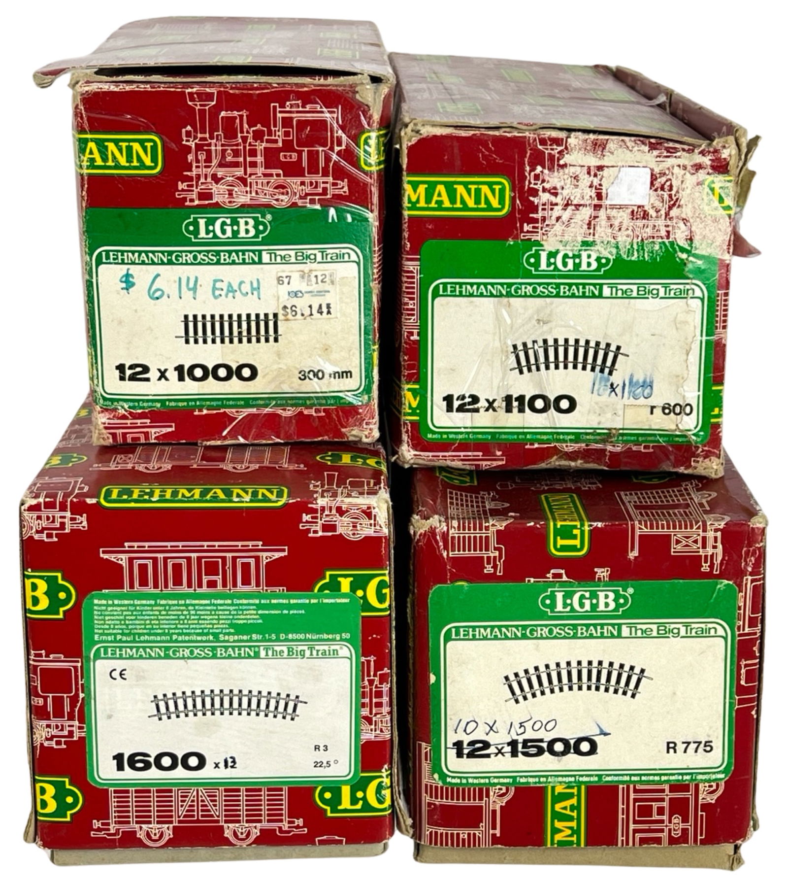 LGB Lehmann G Gauge- Lot of RR Train Tracks (1 of 1)